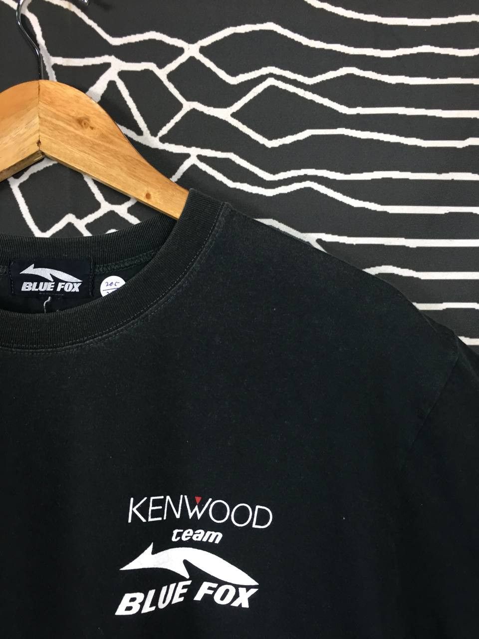 Japanese Brand × Vintage Vtg 90s Kenwood Team Blue Fox Racing Single Stitch Tee Size US M / EU 48-50 / 2 - 9 Thumbnail