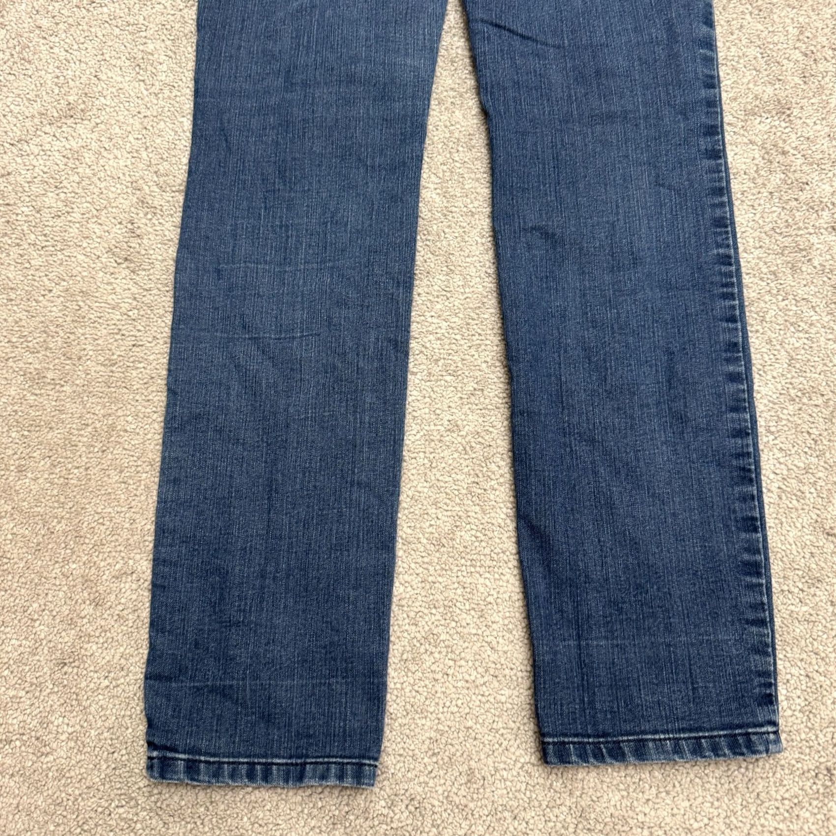 Prana Prana Kayla Mid Rise Skinny Jeans Womens 4/27 Blue Denim Stretch Casual Size 27" / US 4 / IT 40 - 5 Thumbnail