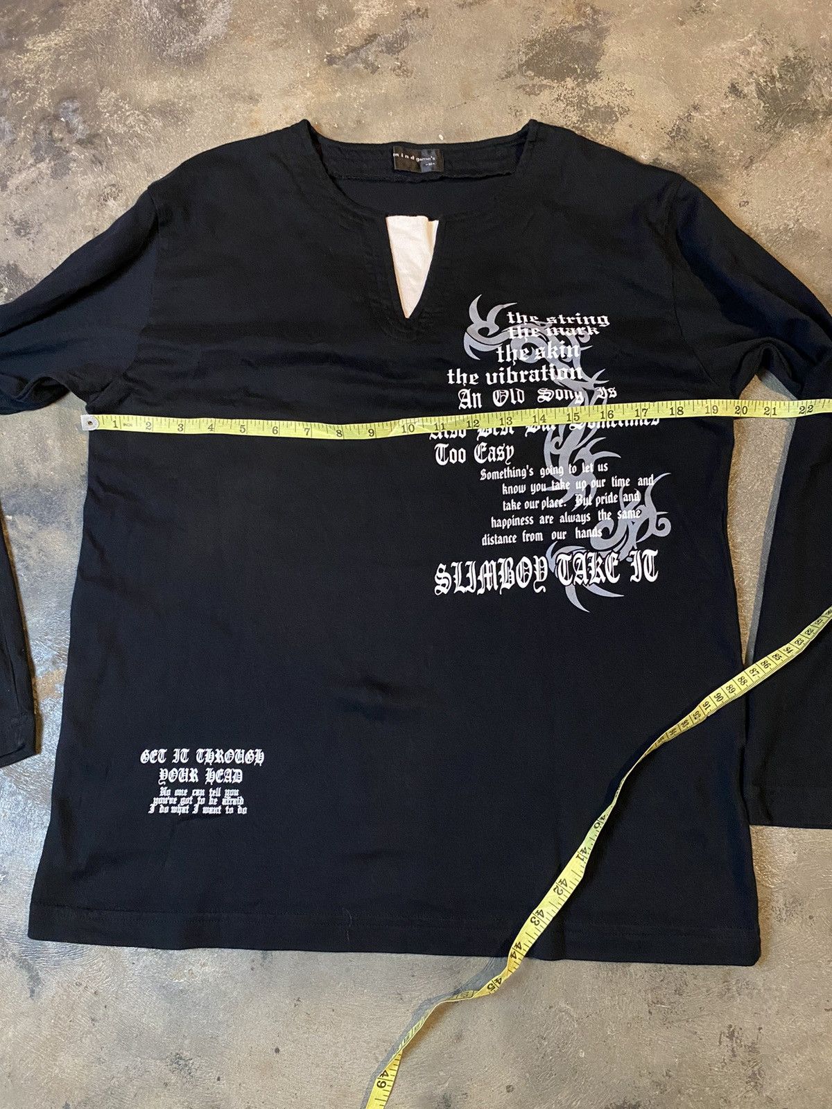 Beauty Beast × If Six Was Nine × Japanese Brand 💥BINDINGOFFER💥japanese brand longsleeve poem ifsxstyle Size US M / EU 48-50 / 2 - 9 Thumbnail