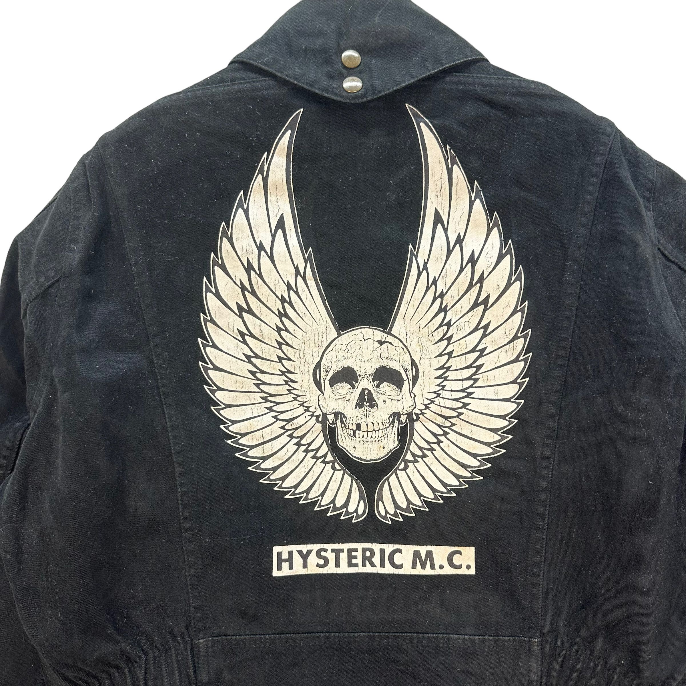 Hysteric Glamour KINKY JEANS HYSTERIC GLAMOUR M.C BIG LOGO JACKET #8446-009 Size US M / EU 48-50 / 2 - 2 Thumbnail