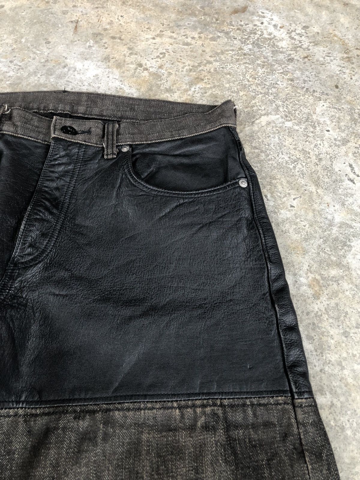 Neighborhood Neighborhood Leather Selvedge Denim Size US 32 / EU 48 - 14 Thumbnail