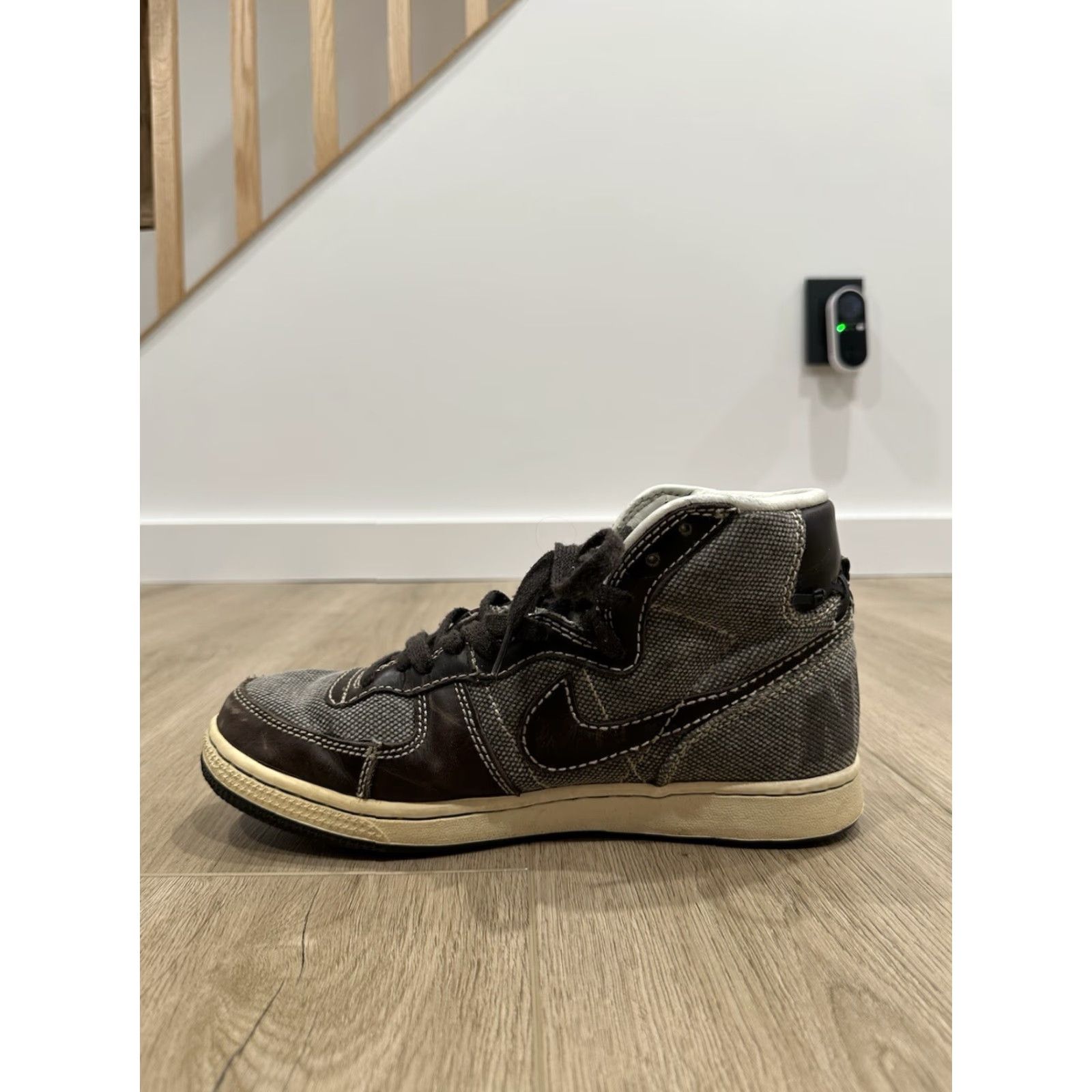 Nike RARE Nike Terminator Premium High Top Baseball Pack 307893-021 M Size 9.5 Multicolor Men's Sneakers Size US 9 / EU 42 - 6 Thumbnail