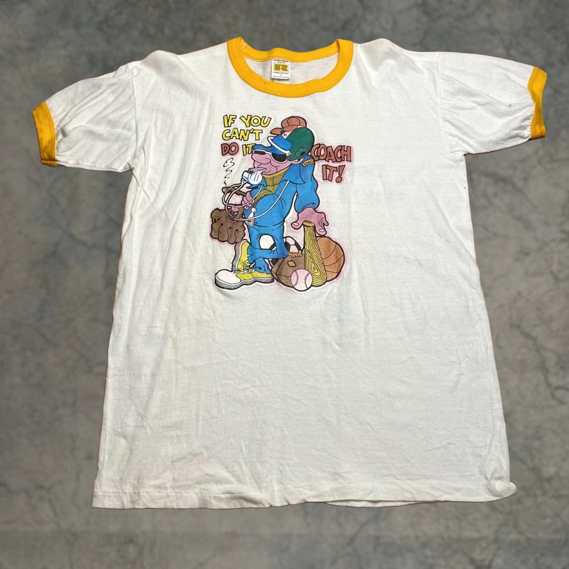 Russell Athletic VINTAGE Russell Athletic Short Sleeve T-Shirt White Crew Neck S Medium? Size US S / EU 44-46 / 1 - 1 Thumbnail