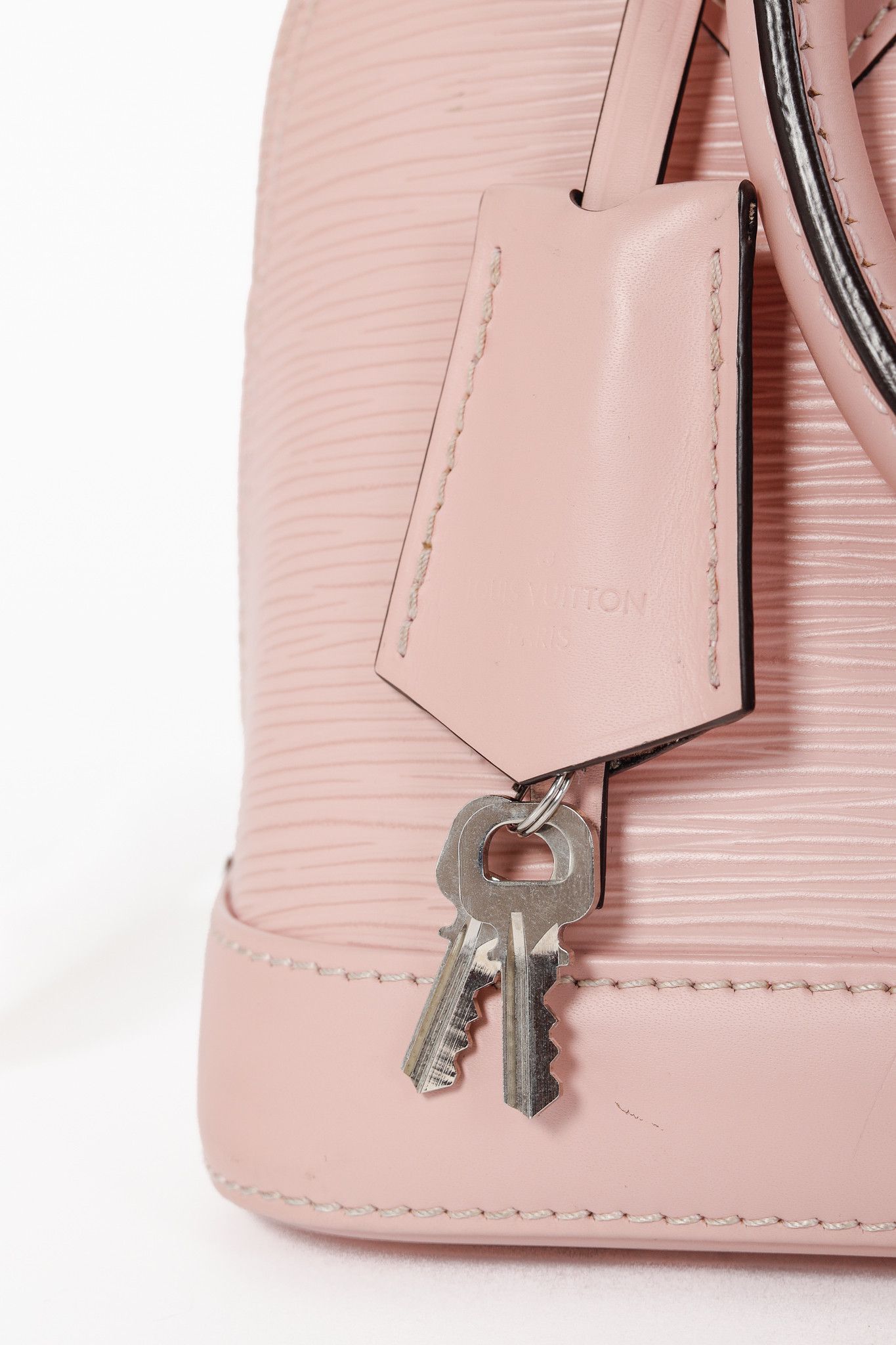 Louis Vuitton Louis Vuitton Alma BB Rose Ballerine Epi Leather Tote Bag Size ONE SIZE - 11 Thumbnail