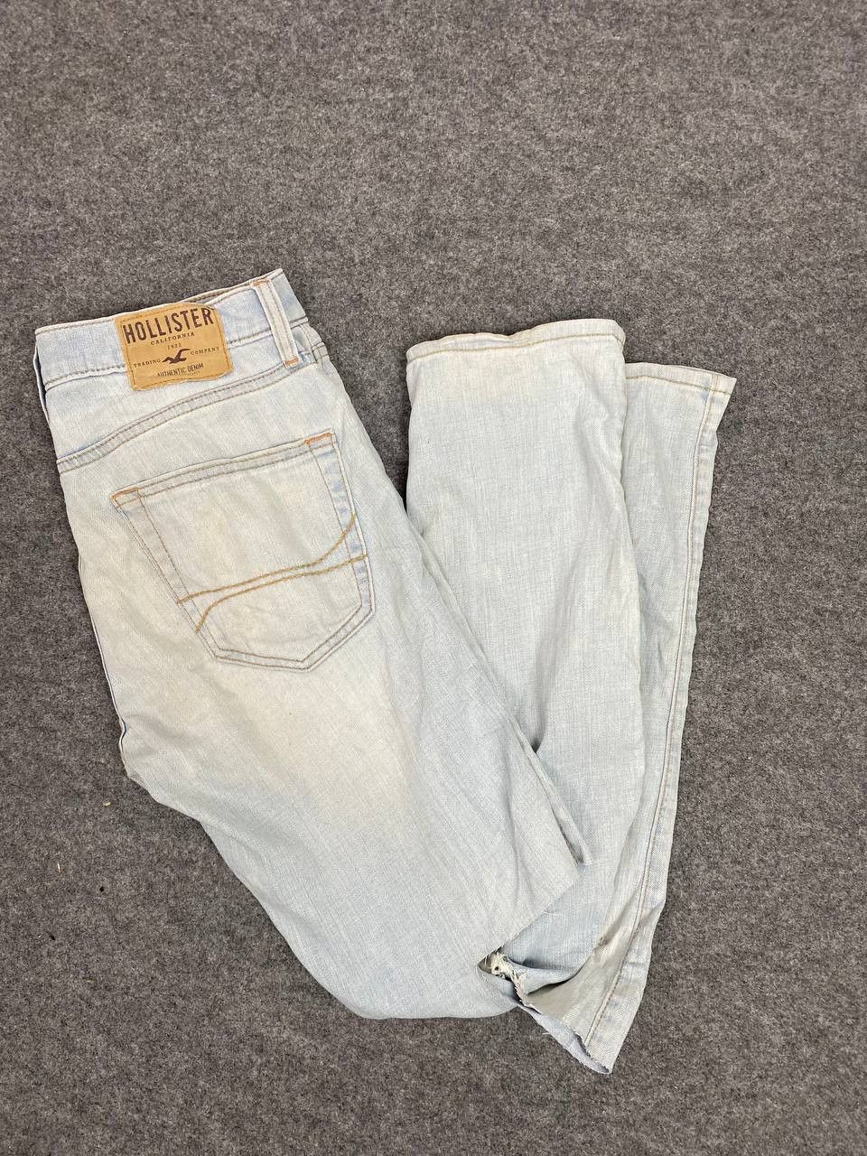Hollister hollister skinny jeans distressed damage denim Size US 33 - 2 Thumbnail