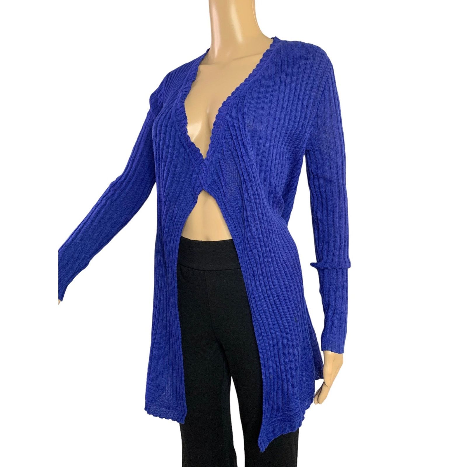 Chicos Chicos Travelers Collection Womens size Small Open Cardigan Size S / US 4 / IT 40 - 4 Thumbnail