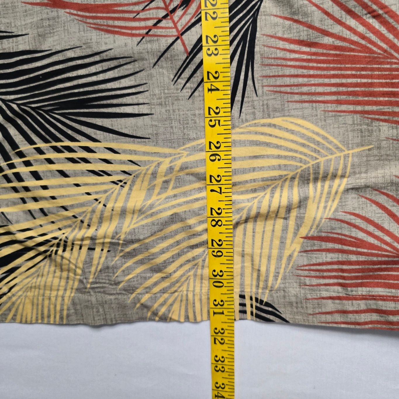 Vintage Hawaiian Islands L Brown Palm Tree Leaf Print Tropical Shirt Size US L / EU 52-54 / 3 - 8 Thumbnail