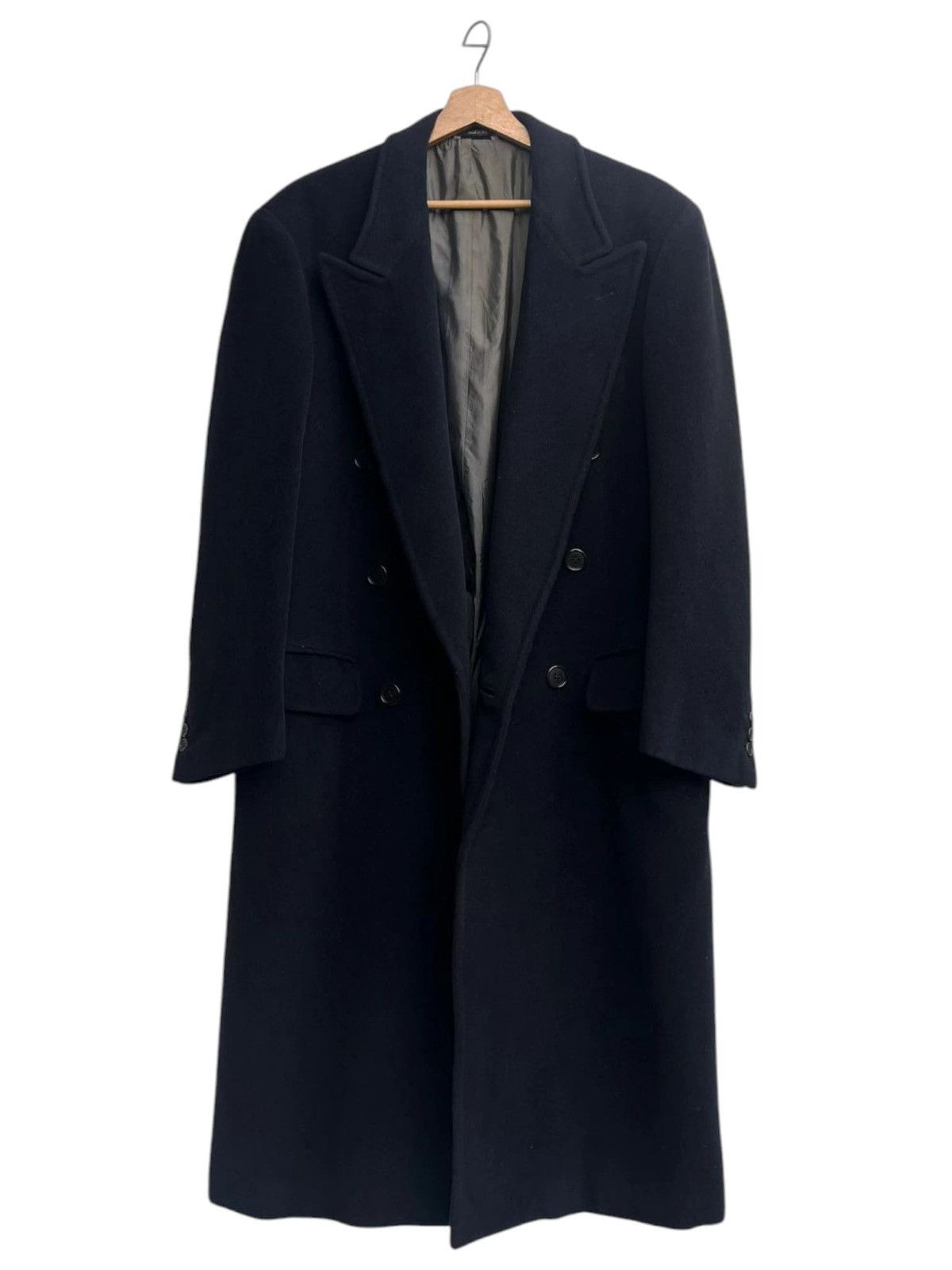 Zanella Giorgio Zanella Double Breasted Virgin Wool Coat Size US S / EU 44-46 / 1 - 3 Thumbnail