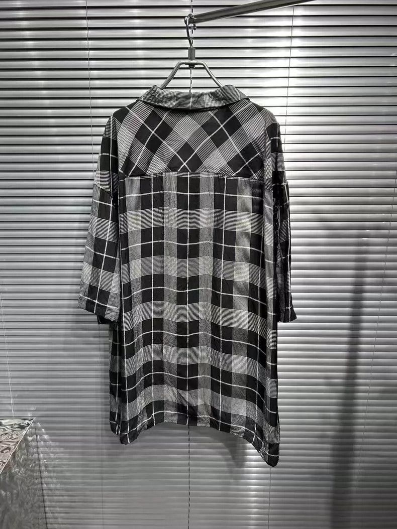 Loewe LOEWE Black and gray men's short-sleeved shirt Size US XXS / EU 40 - 2 Thumbnail