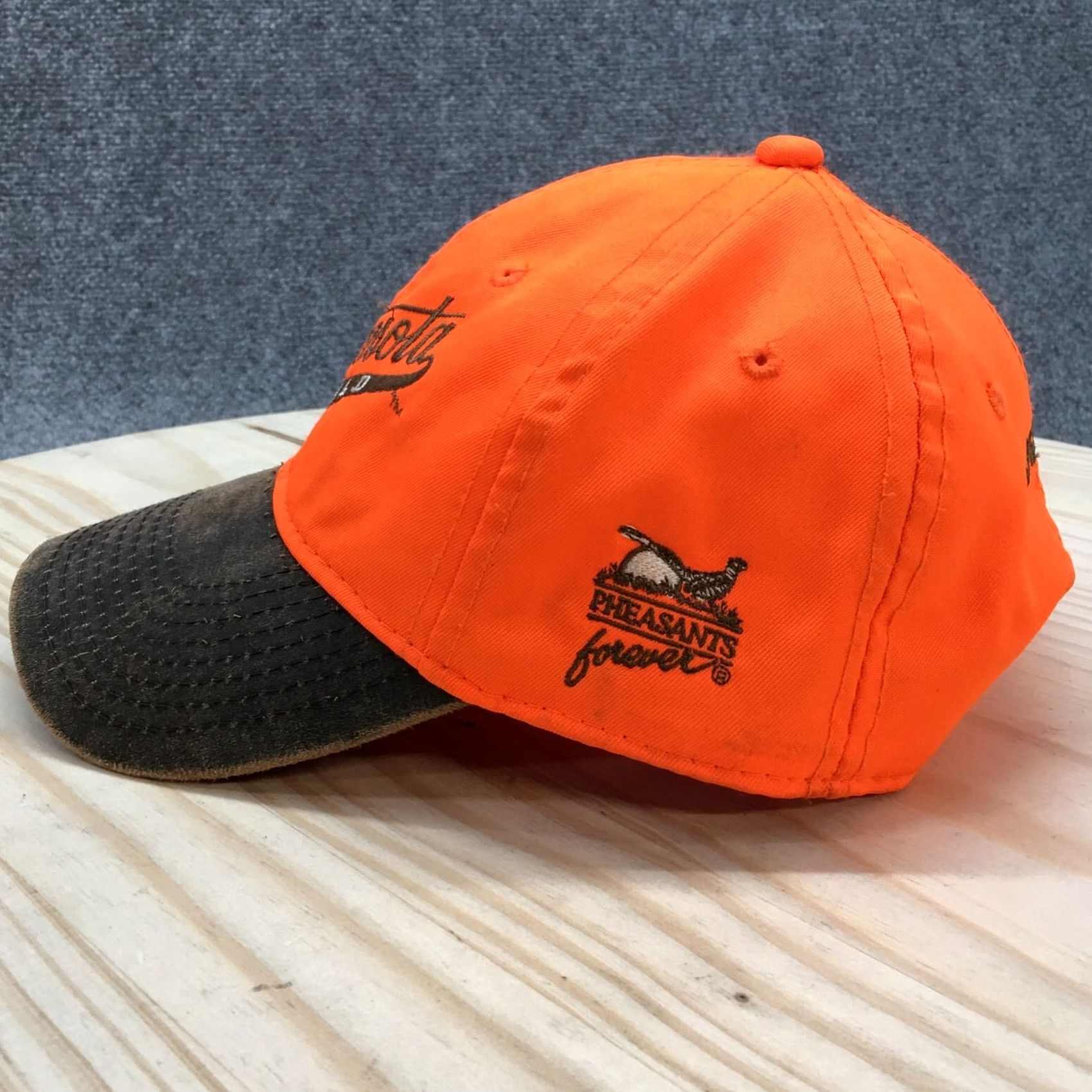 Vintage Gander Mtn Minnesota Wild Baseball Cap Hat Mens One Size Orange Brown Curve Bill Size ONE SIZE - 4 Thumbnail