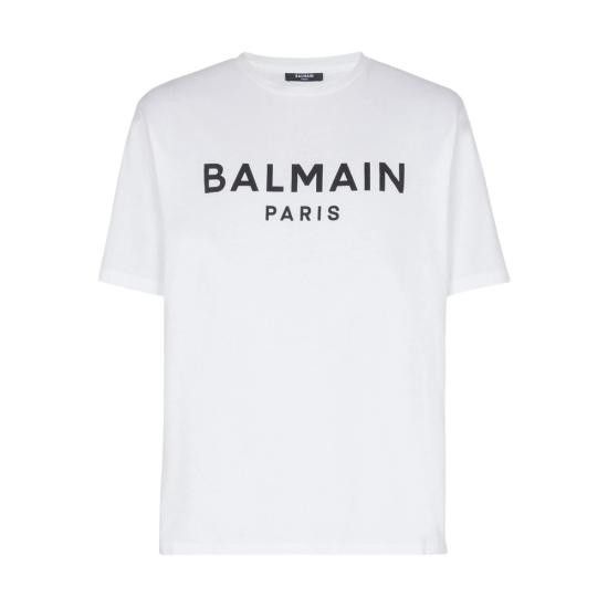 Balmain BALMAIN Men T-Shirts FH1EG000 BB73 GAB WHITE Size US M / EU 48-50 / 2 - 1 Thumbnail