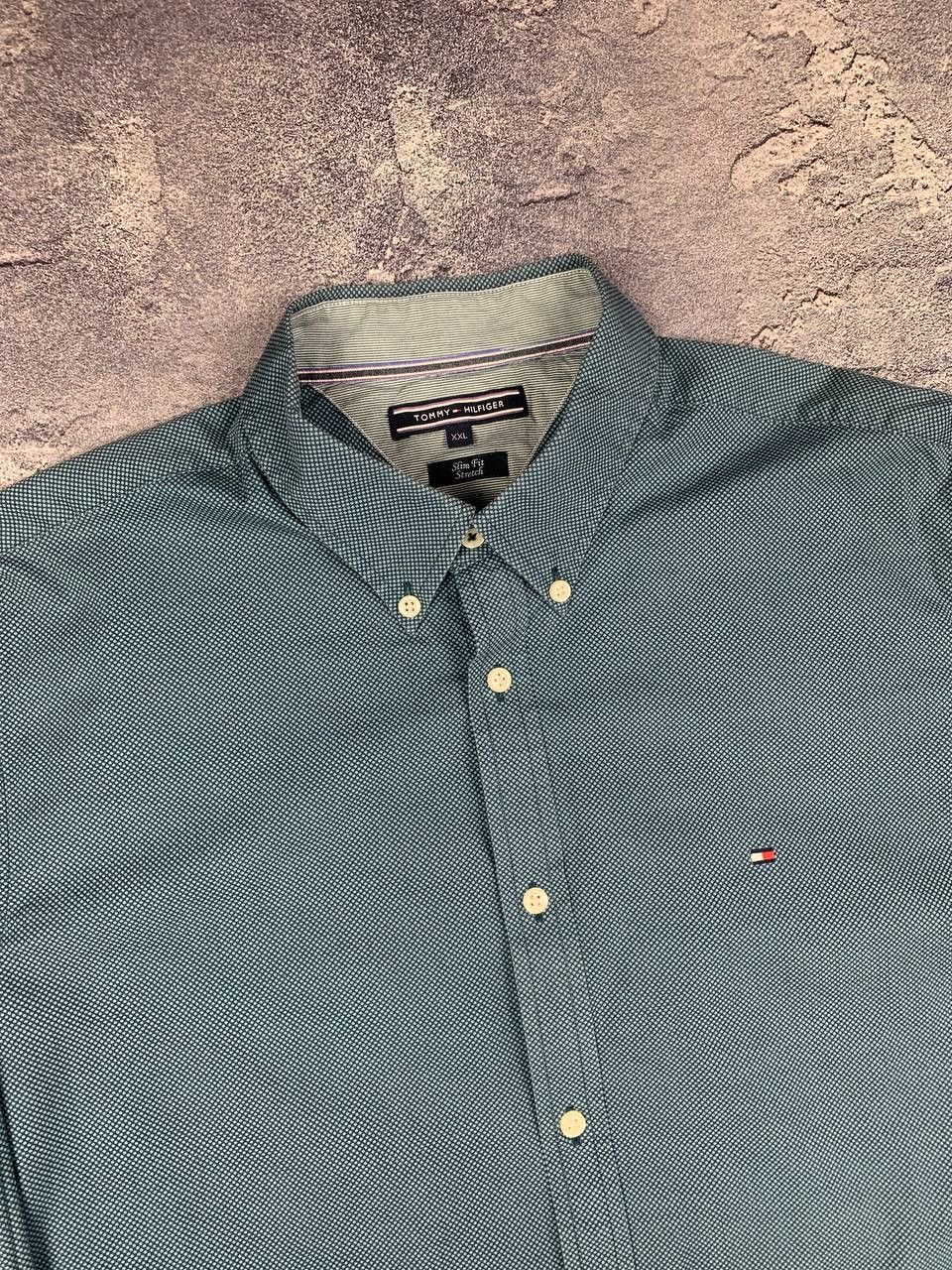 Tommy Hilfiger Share Tommy Hilfiger Men’s Shirt XXL Green Button Down Size US XXL / EU 58 / 5 - 6 Thumbnail