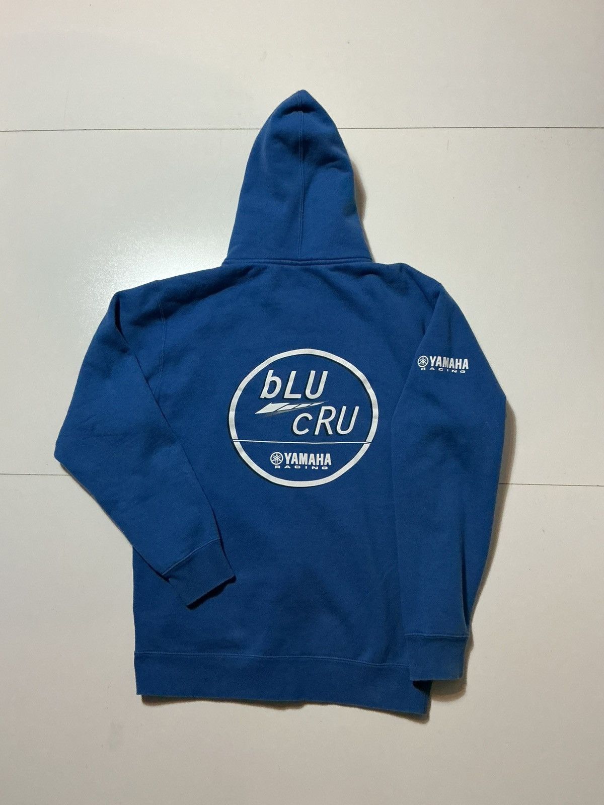 Yamaha Yamaha Racing Blu Cru Motorsports MX Dirt Bike Zip Hoodie Size US M / EU 48-50 / 2 - 1 Thumbnail