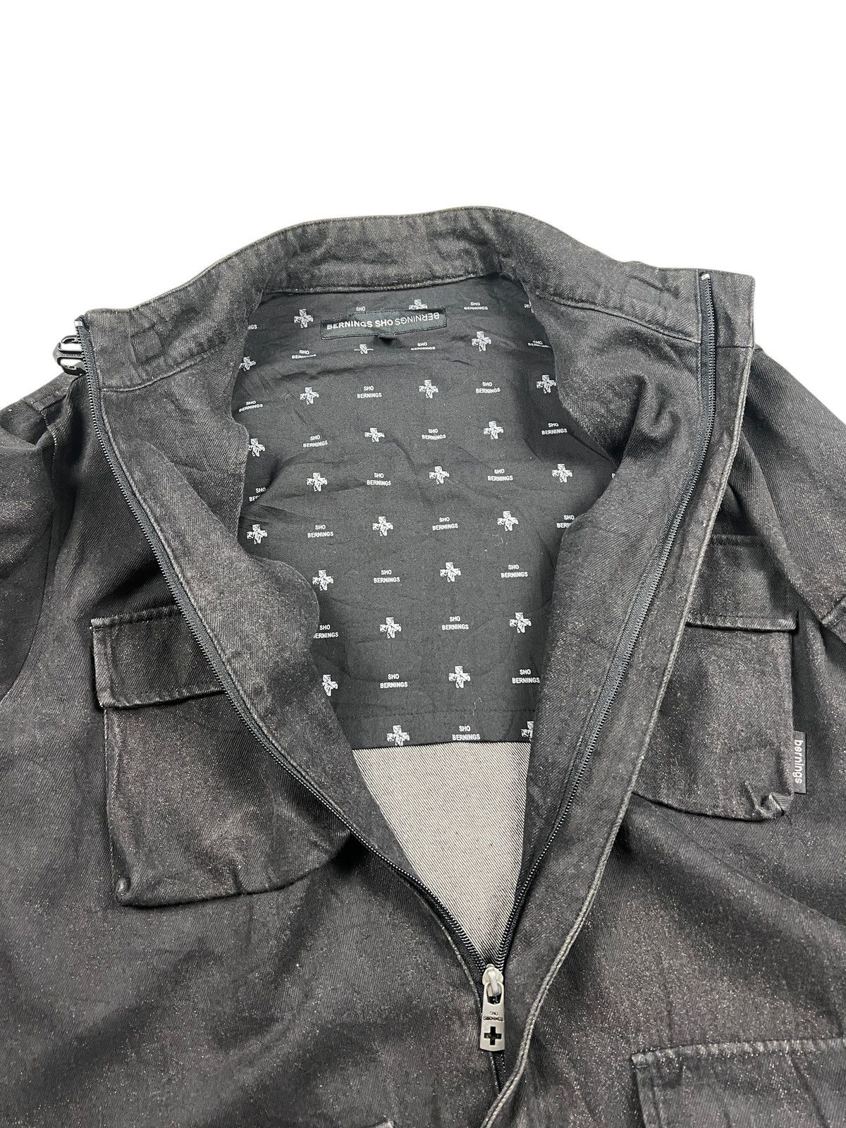 BERNINGS SHO 2000 Bernings Sho Multipocket Denim Jacket Size US L / EU 52-54 / 3 - 11 Thumbnail