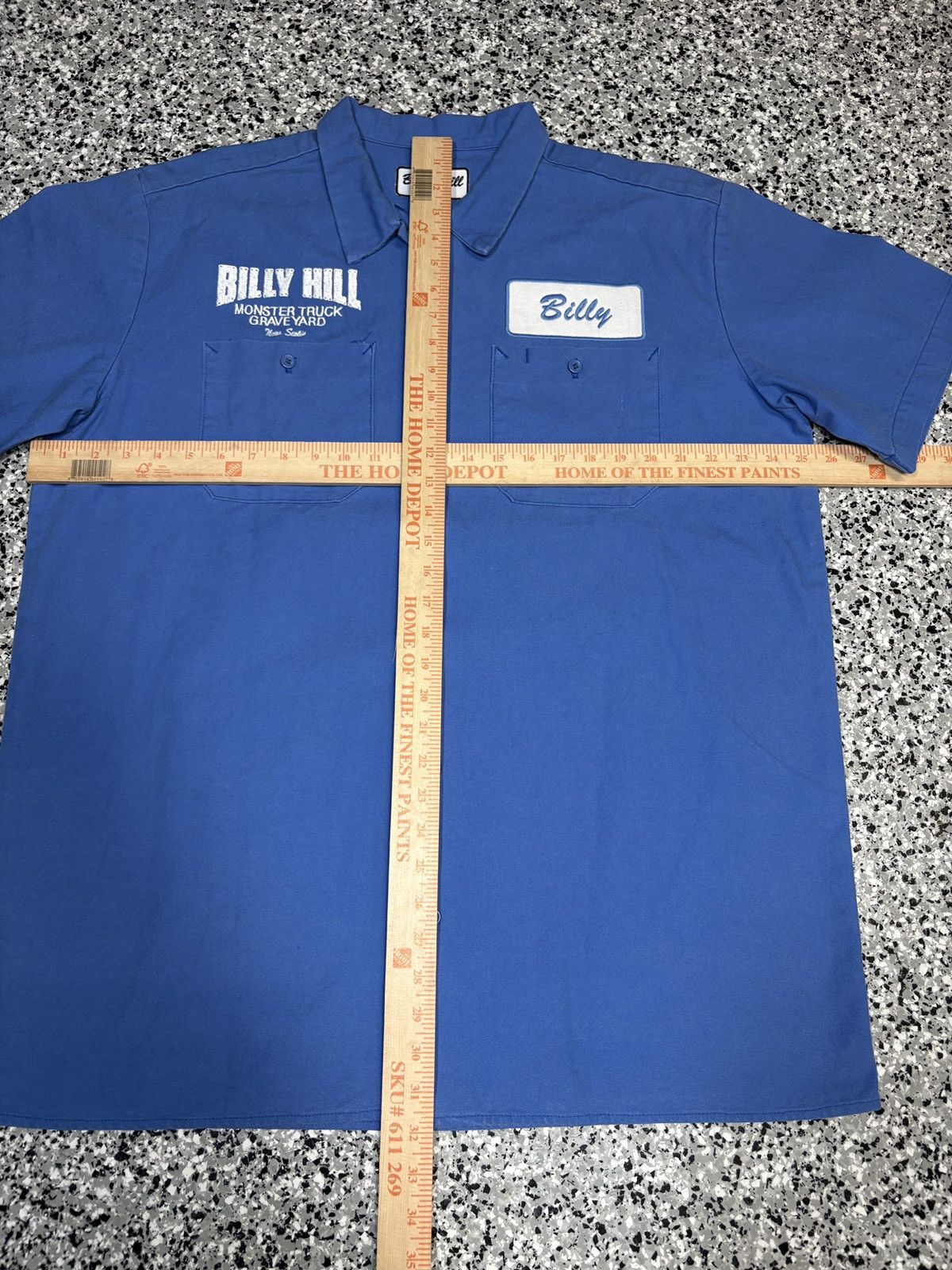 Billy Hill 2023 Billy Hill Baby Blue Mechanic Button Up Shirt Size 2 Size US XL / EU 56 / 4 - 7 Thumbnail