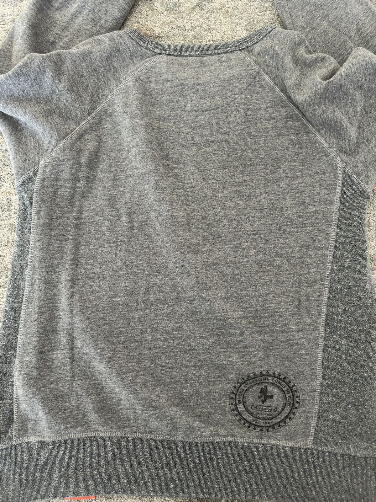 Nintendo Nintendo New York Grey Sweater Japanese Size US L / EU 52-54 / 3 - 5 Thumbnail
