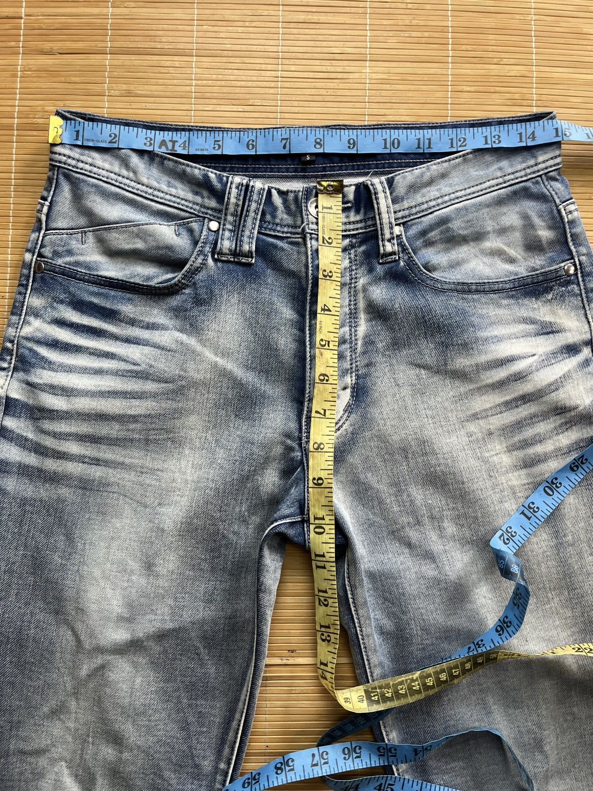 14th Addiction Vintage Japanese brand Semanticdesign jeans slim fit Size US 30 / EU 46 - 9 Thumbnail