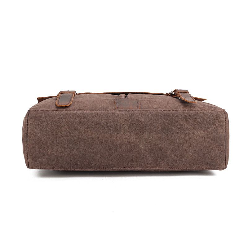 Japanese Brand 14-inch canvas hand-held shoulder bag Unisex Size ONE SIZE - 3 Thumbnail