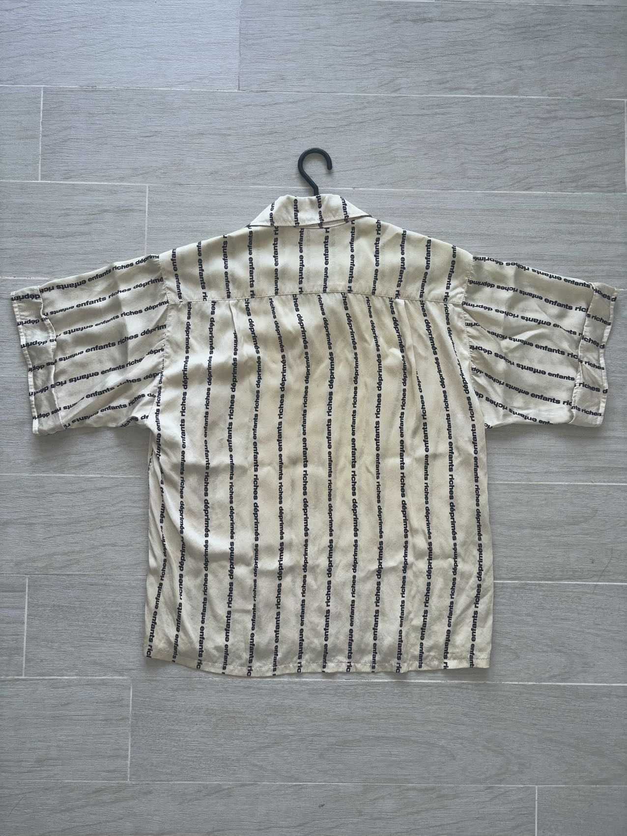 Enfants Riches Deprimes enfants riches deprimes 19aw logo white shirt Size US M / EU 48-50 / 2 - 2 Thumbnail