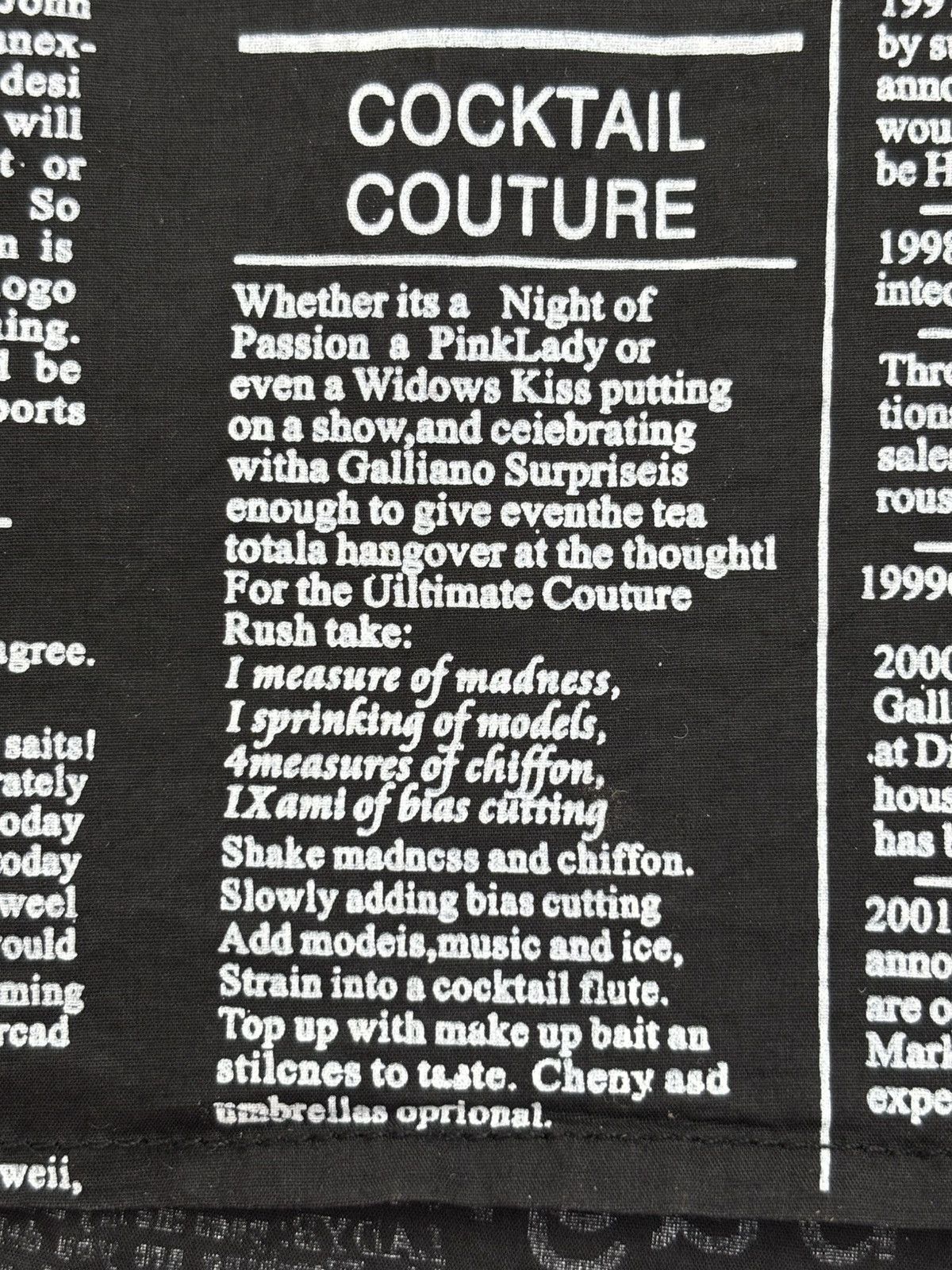 John Galliano Gazette Print Shirt Size US L / EU 52-54 / 3 - 5 Thumbnail
