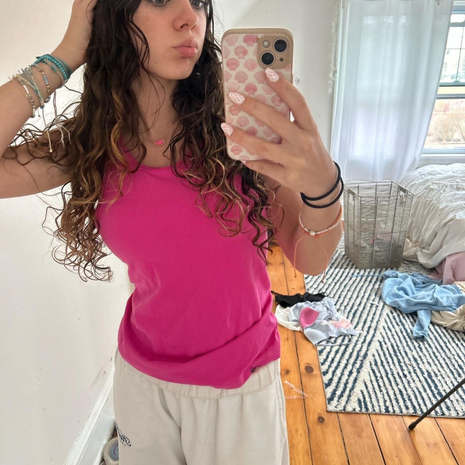 Lululemon Pink lululemon tank top lululemon Size XS / US 0-2 / IT 36-38 - 2 Thumbnail