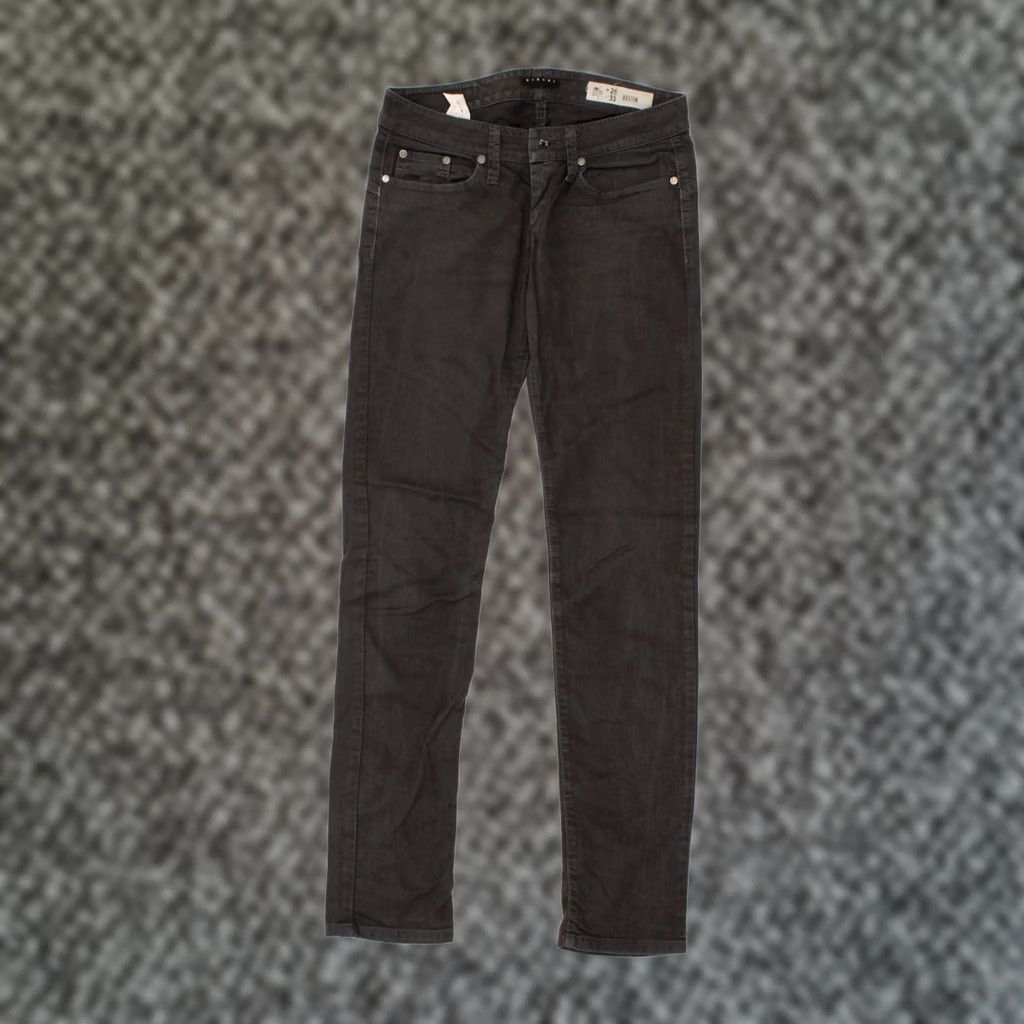 Sisley SISLEY Mens Boston Slim Jeans Grey Cotton W26 L33 Size US 26 / EU 42 - 1 Thumbnail