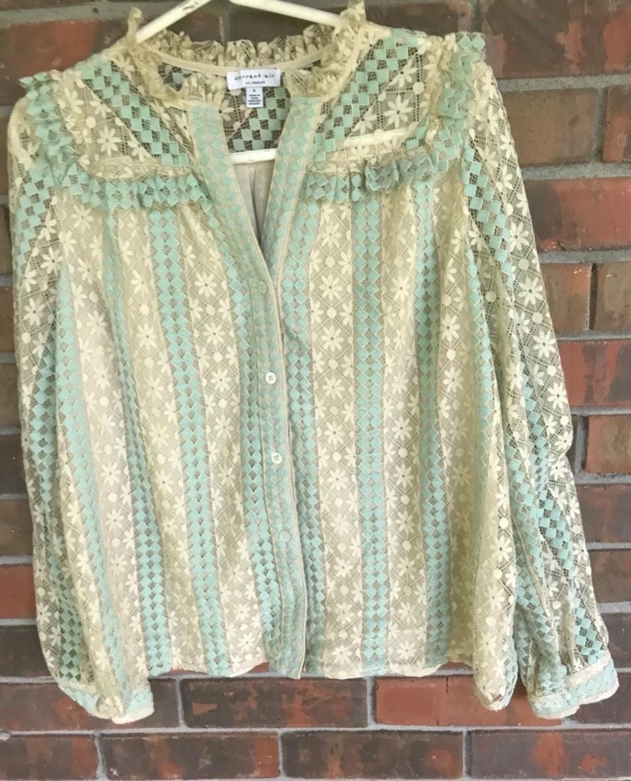 Current/Elliot anthropologie current air Los Angeles Blouse Size Small S Size S / US 4 / IT 40 - 2 Thumbnail