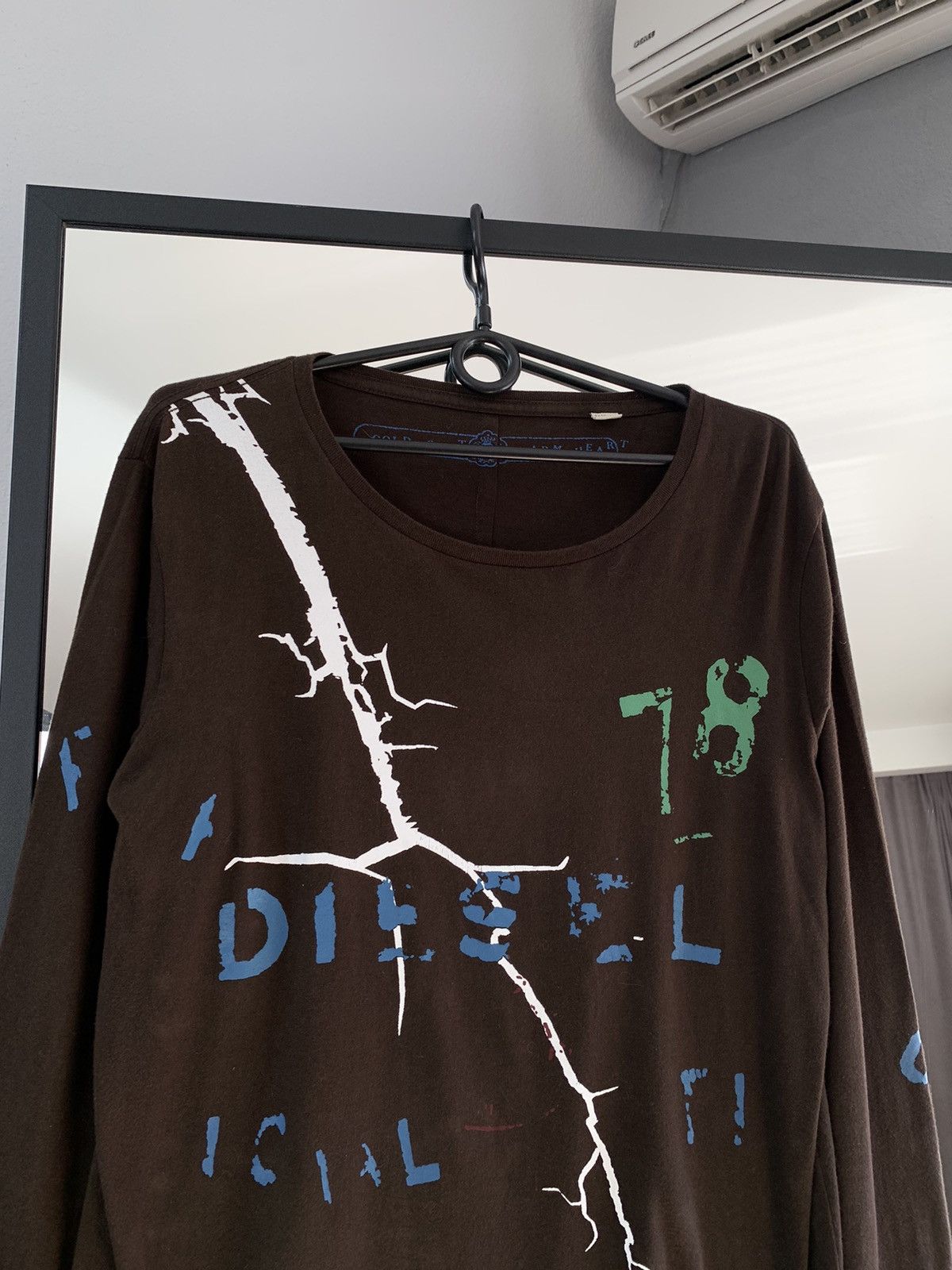 Diesel × Japanese Brand × Vintage Vintage Y2K long sleeve Diesel Sk8 Japanese style vtg Size US M / EU 48-50 / 2 - 4 Thumbnail