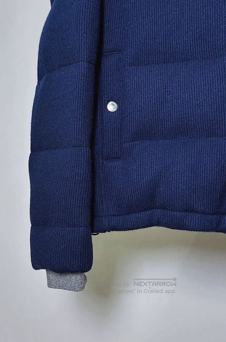 Brunello Cucinelli Brunello Cucinelli English ribbed cashmere navy blue hoode Size US L / EU 52-54 / 3 - 5 Thumbnail