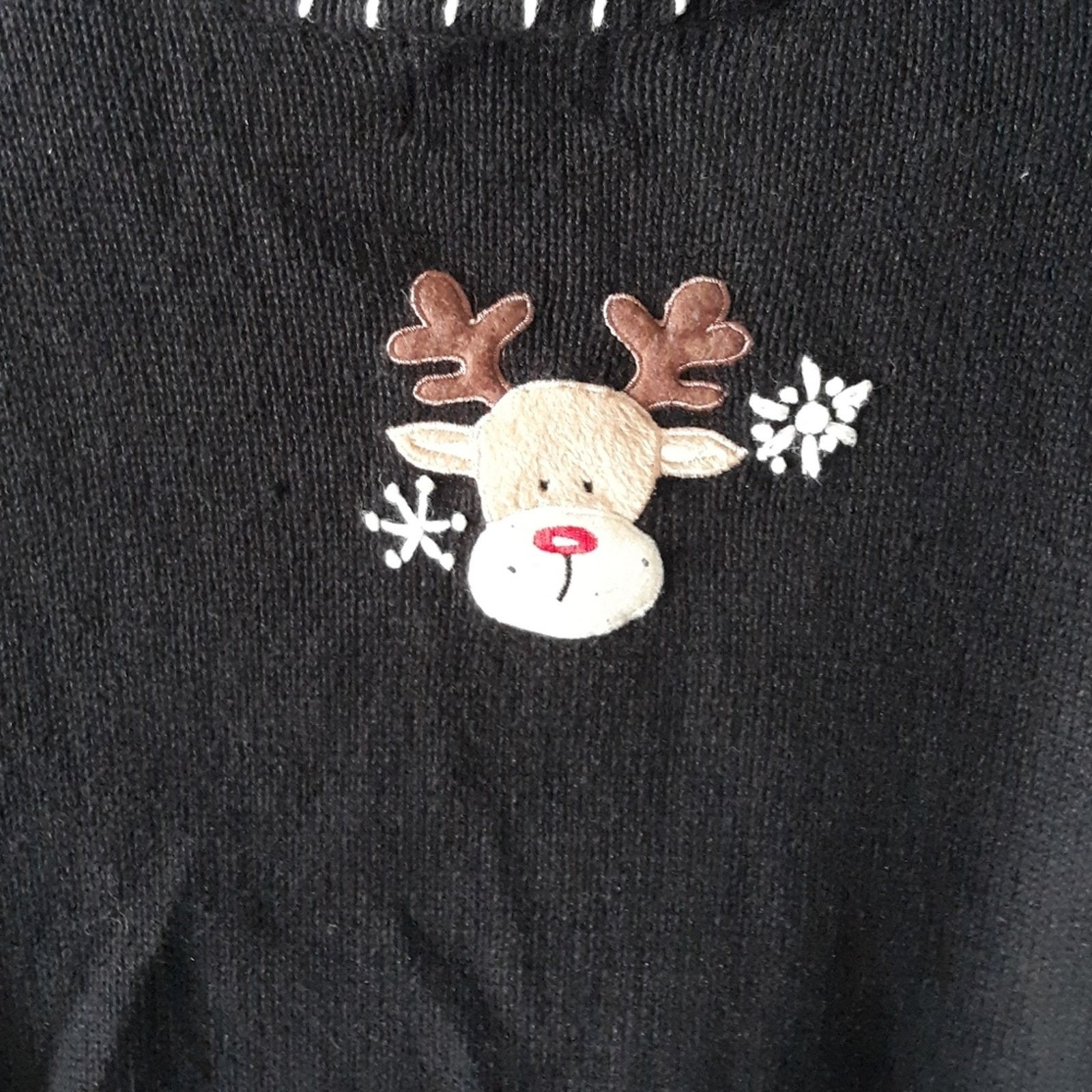 Vintage Santa’s Helpers Studio Joy Christmas Sweater Size S / US 4 / IT 40 - 5 Thumbnail