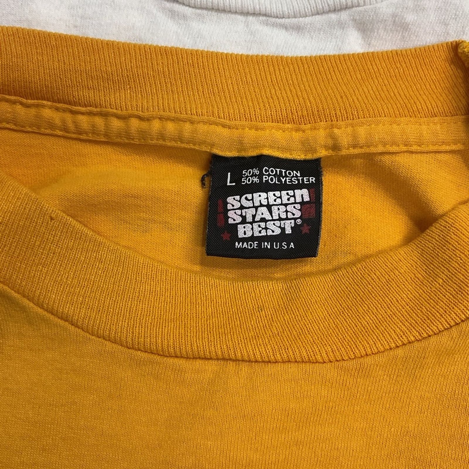 Vintage Vintage 80s Georgia Tech Yellow Jackets T-Shirt Size US L / EU 52-54 / 3 - 4 Thumbnail