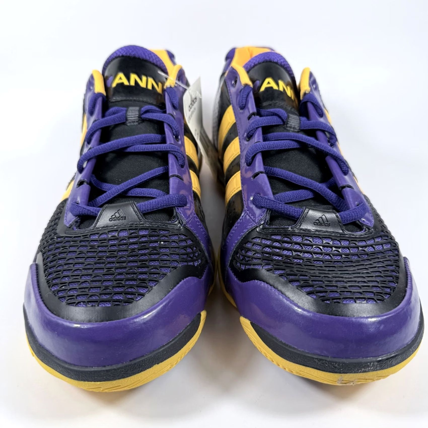 Adidas Adidas AS SMU Adipure Low Sneakers Men Purple/Black Basketball Shoes - 15 Size US 15 / EU 48 - 3 Thumbnail