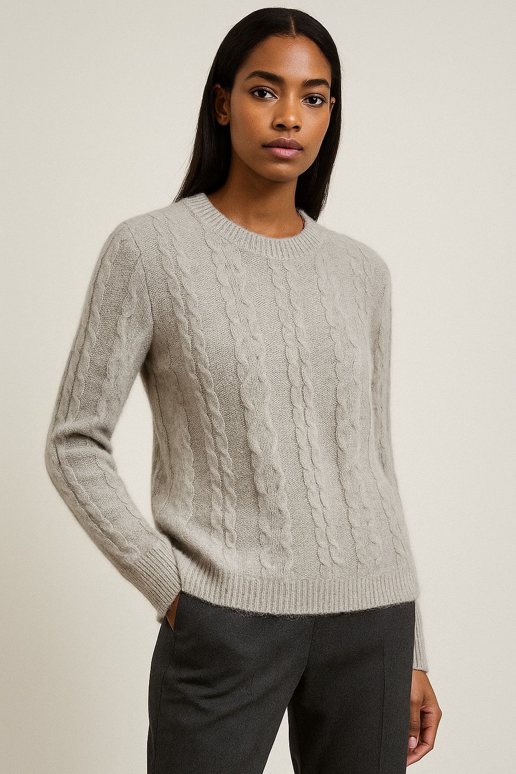 James Perse James Perse 100% Cashmere Cable Knit Sweater Women’s Size 3 Size XS / US 0-2 / IT 36-38 - 12 Thumbnail
