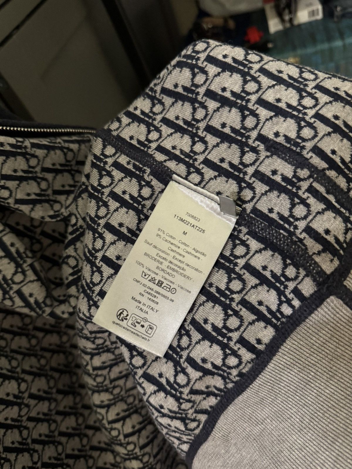Dior Dior Cashmere Zip up Sweater Size US M / EU 48-50 / 2 - 4 Thumbnail