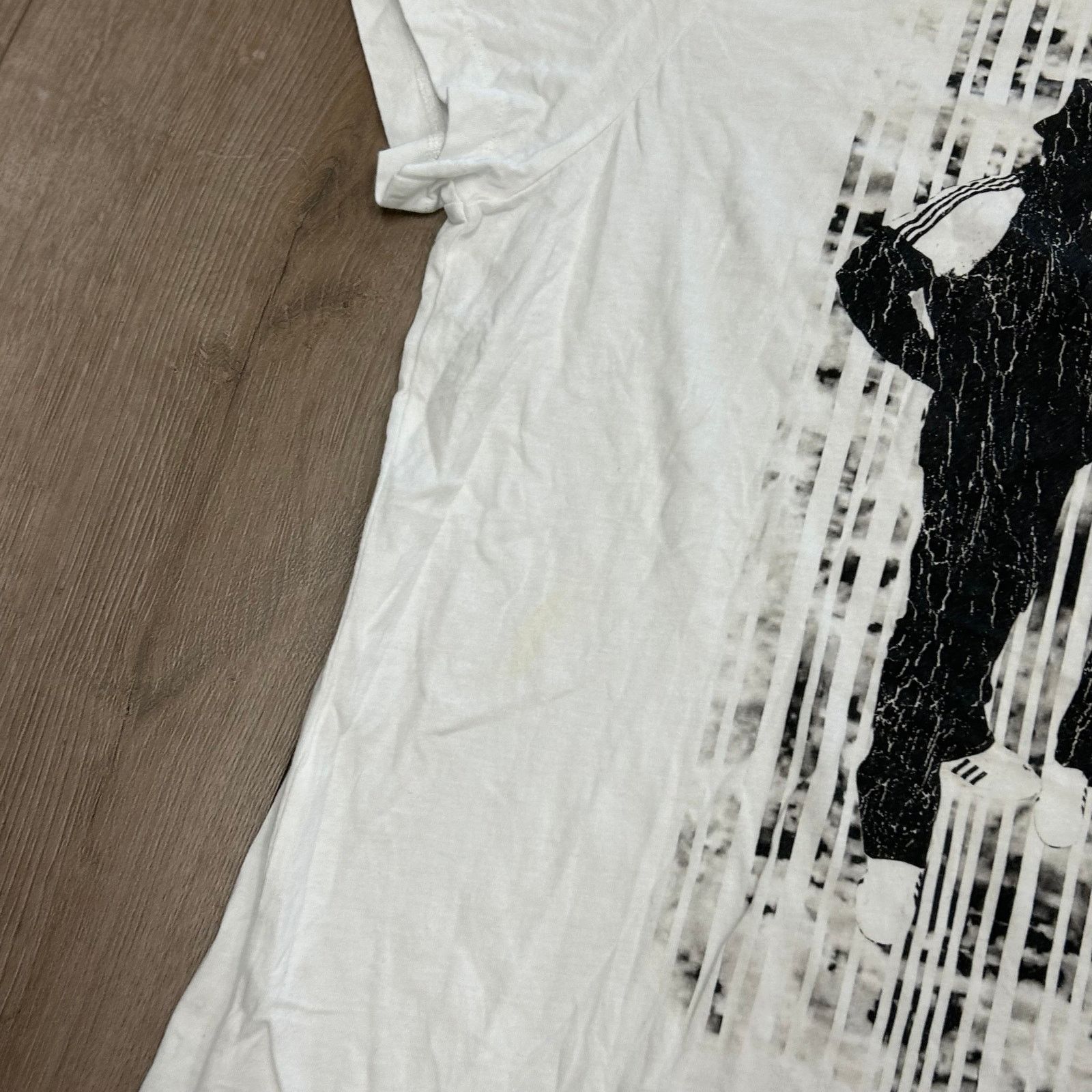 Vintage 360 Icon Run DMC Photo Tee T Shirt White size Womens Large L Size L / US 10 / IT 46 - 3 Thumbnail