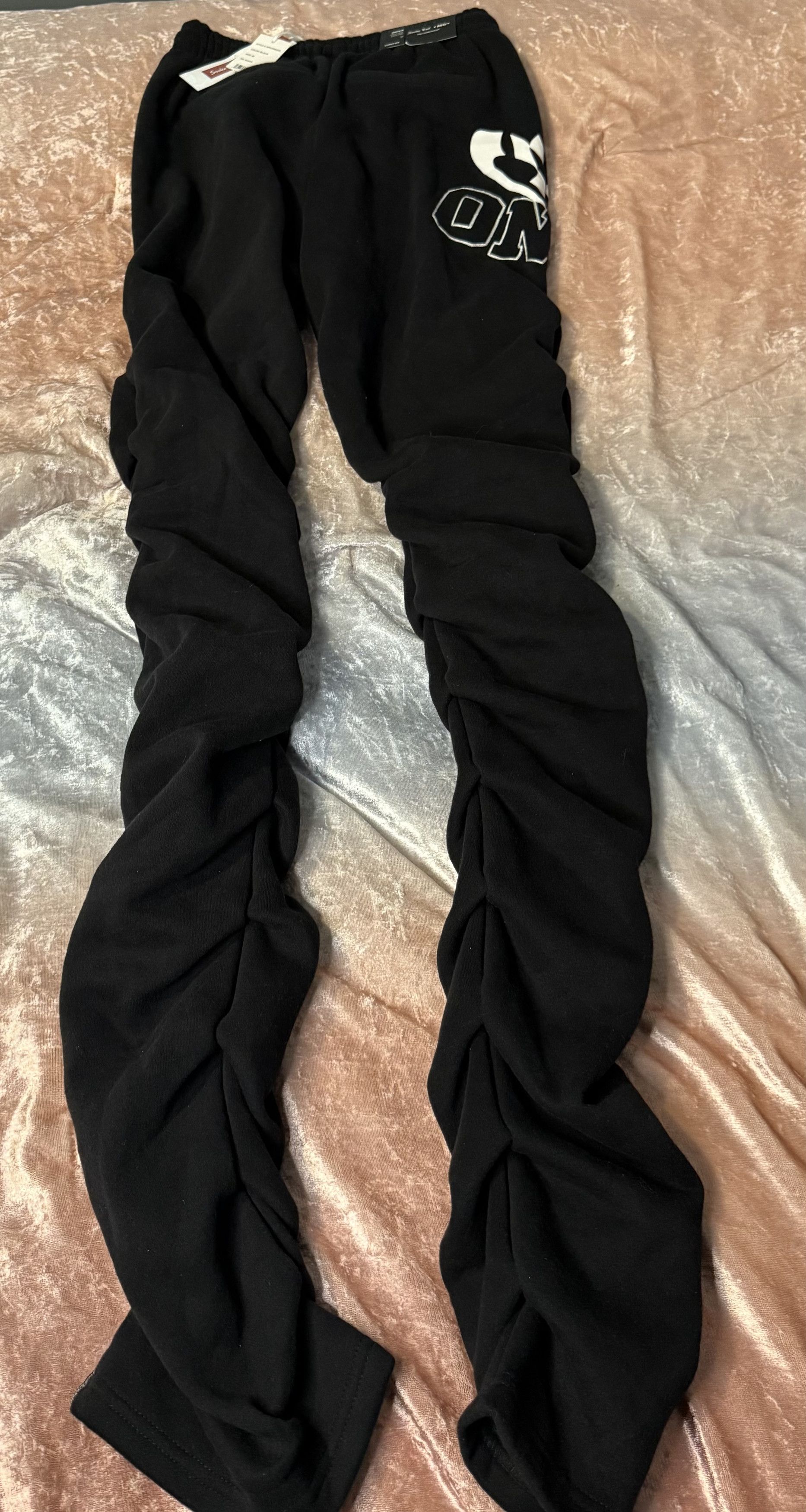 Smoke Rise Smoke Rise Racing Fleece Stacked Pants Size Medium Size 28" / US 6 / IT 42 - 2 Thumbnail