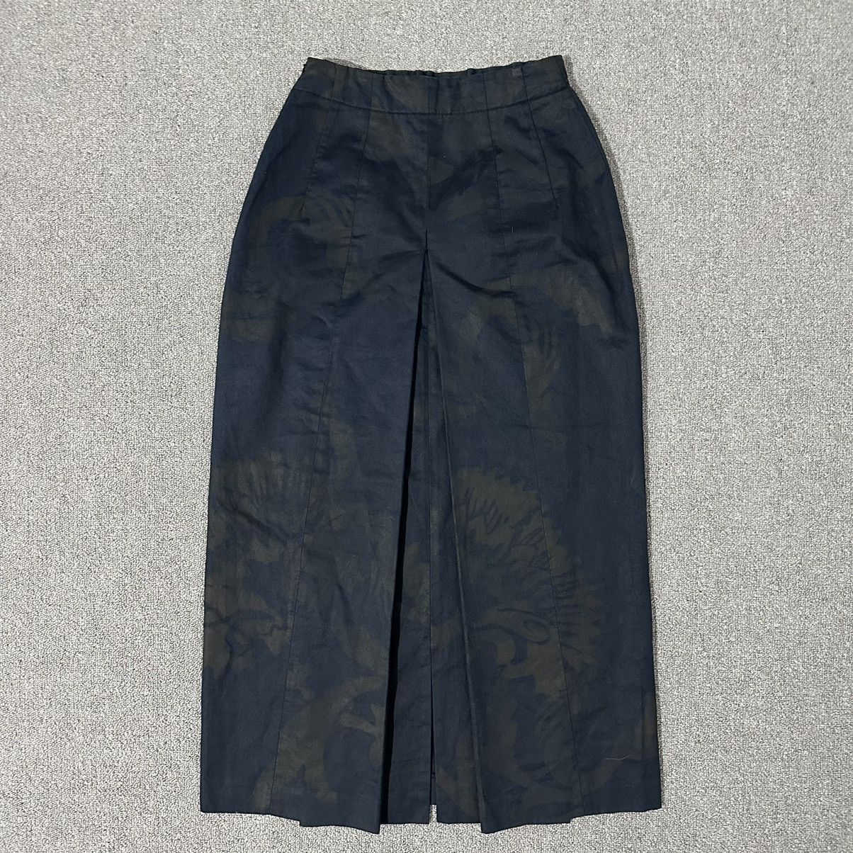 Dries Van Noten Dries Van Noten - Midi Floral Skirt Size 24" / US 00 / IT 34 - 4 Thumbnail
