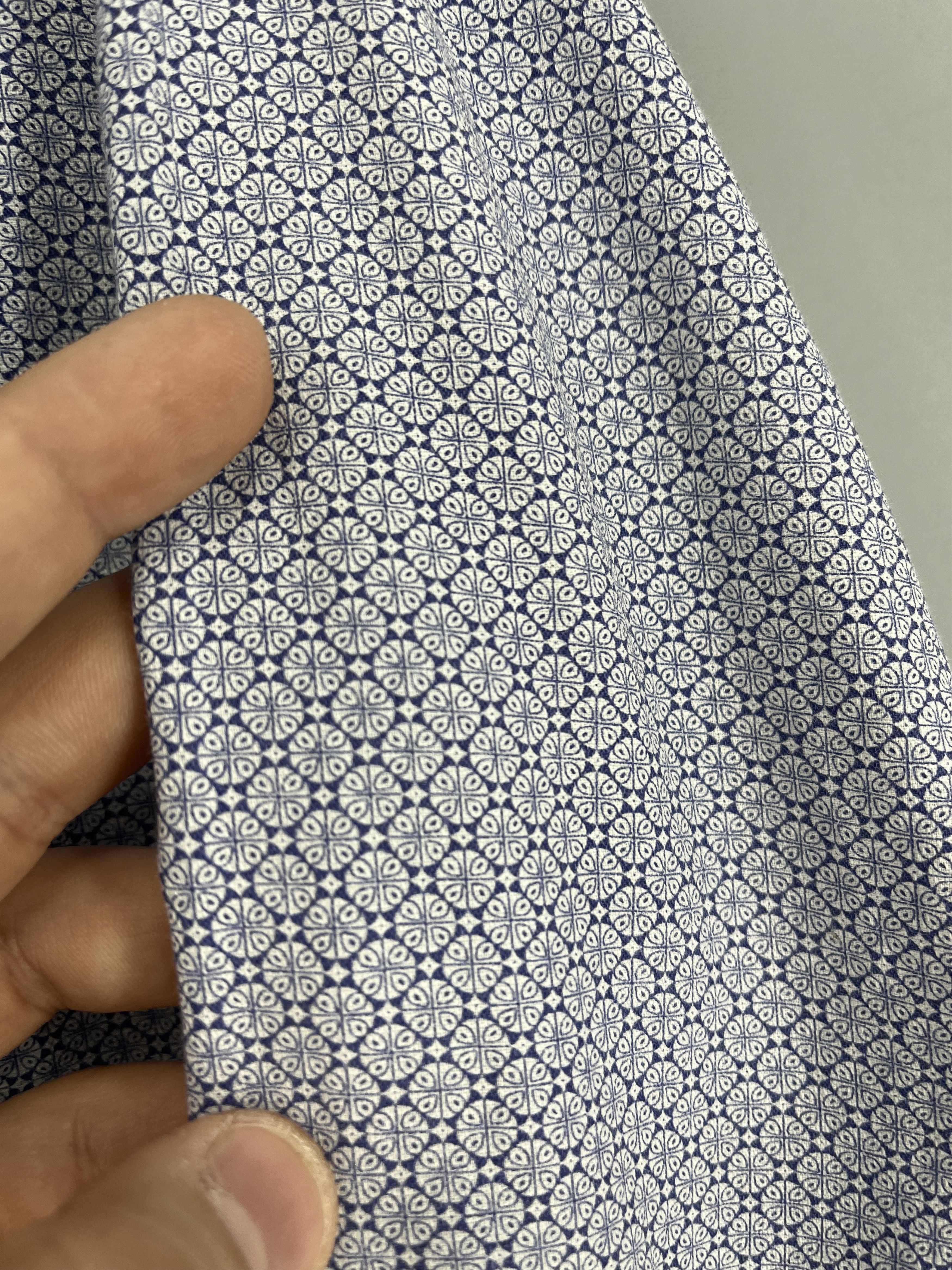 Bogner Bogner Checked Button-Up Shirt Blue Men’s L Size US L / EU 52-54 / 3 - 6 Thumbnail