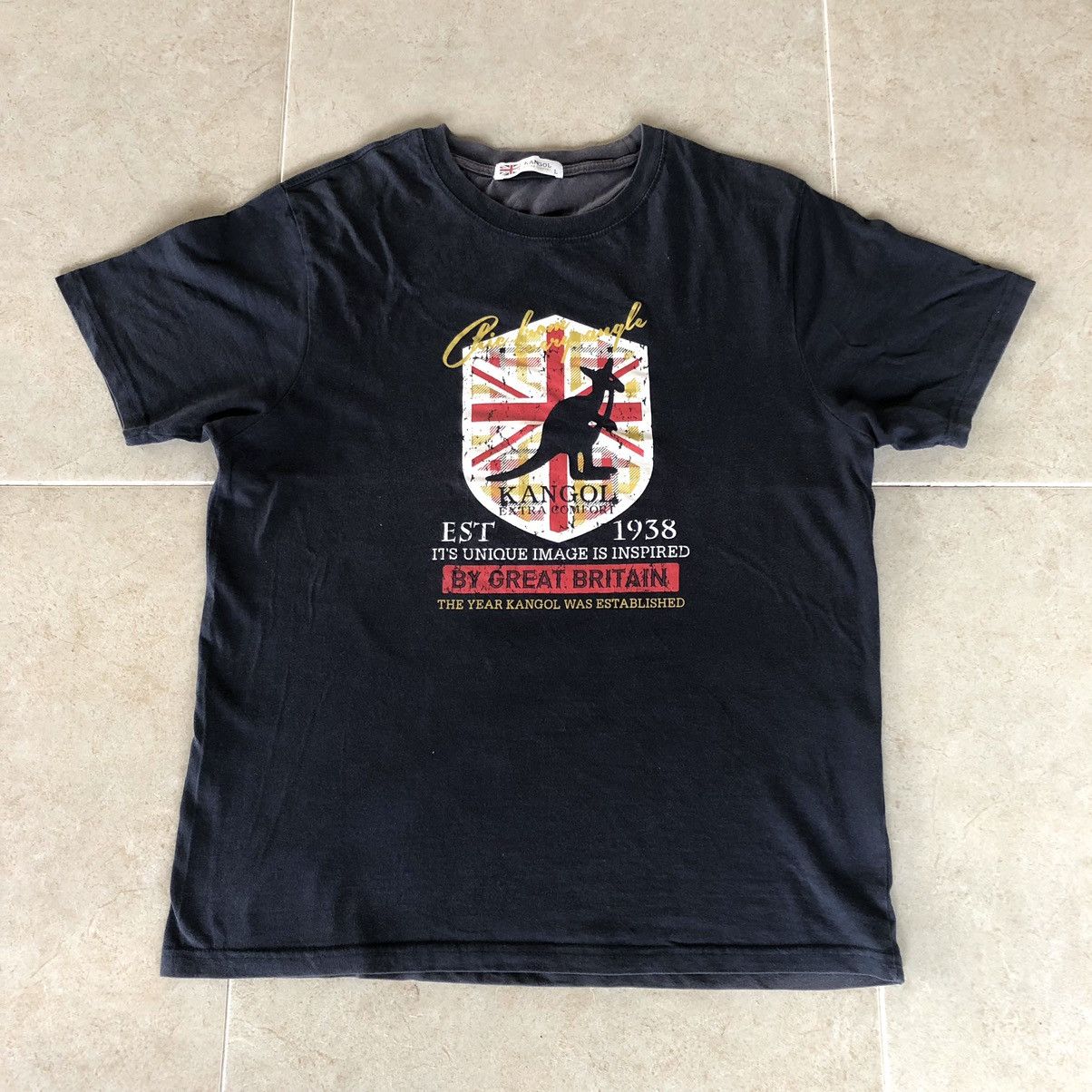 Kangol Vintage Kangol Rare T Shirt Size US M / EU 48-50 / 2 - 2 Thumbnail