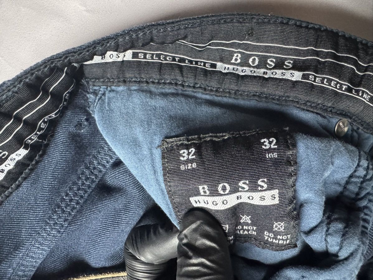 Diesel × Hugo Boss × Vintage HUGO BOSS Straight Leg Jeans | Fits Like 31x30 | Dark Navy Size US 30 / EU 46 - 4 Thumbnail