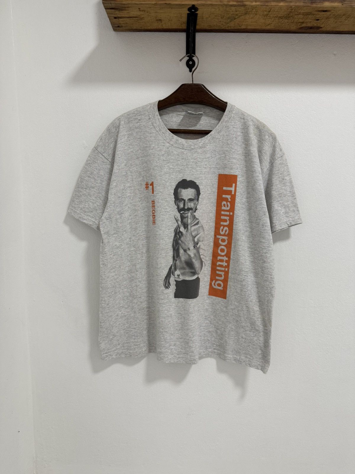 Vintage Vintage 90s Trainspotting Movie Shirt Size US L / EU 52-54 / 3 - 1 Thumbnail