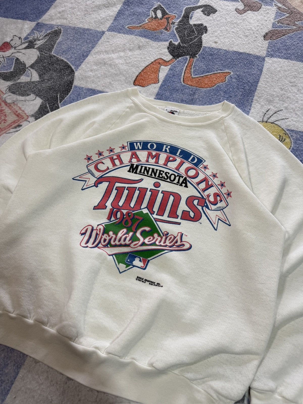 MLB Vintage minnesota twins world series champs crewneck Size US L / EU 52-54 / 3 - 2 Thumbnail