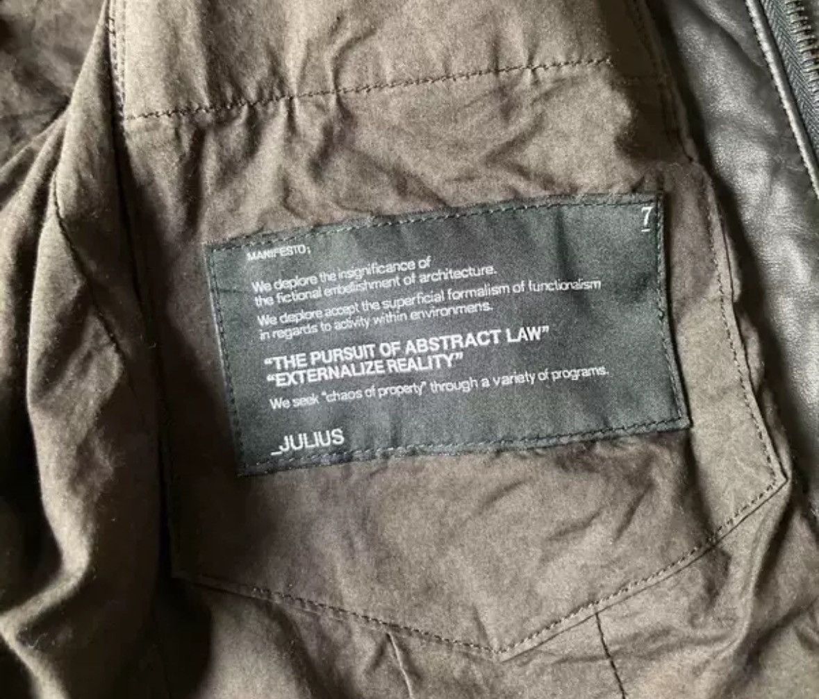 Julius Julius Lapel leather jacket Size US S / EU 44-46 / 1 - 4 Thumbnail