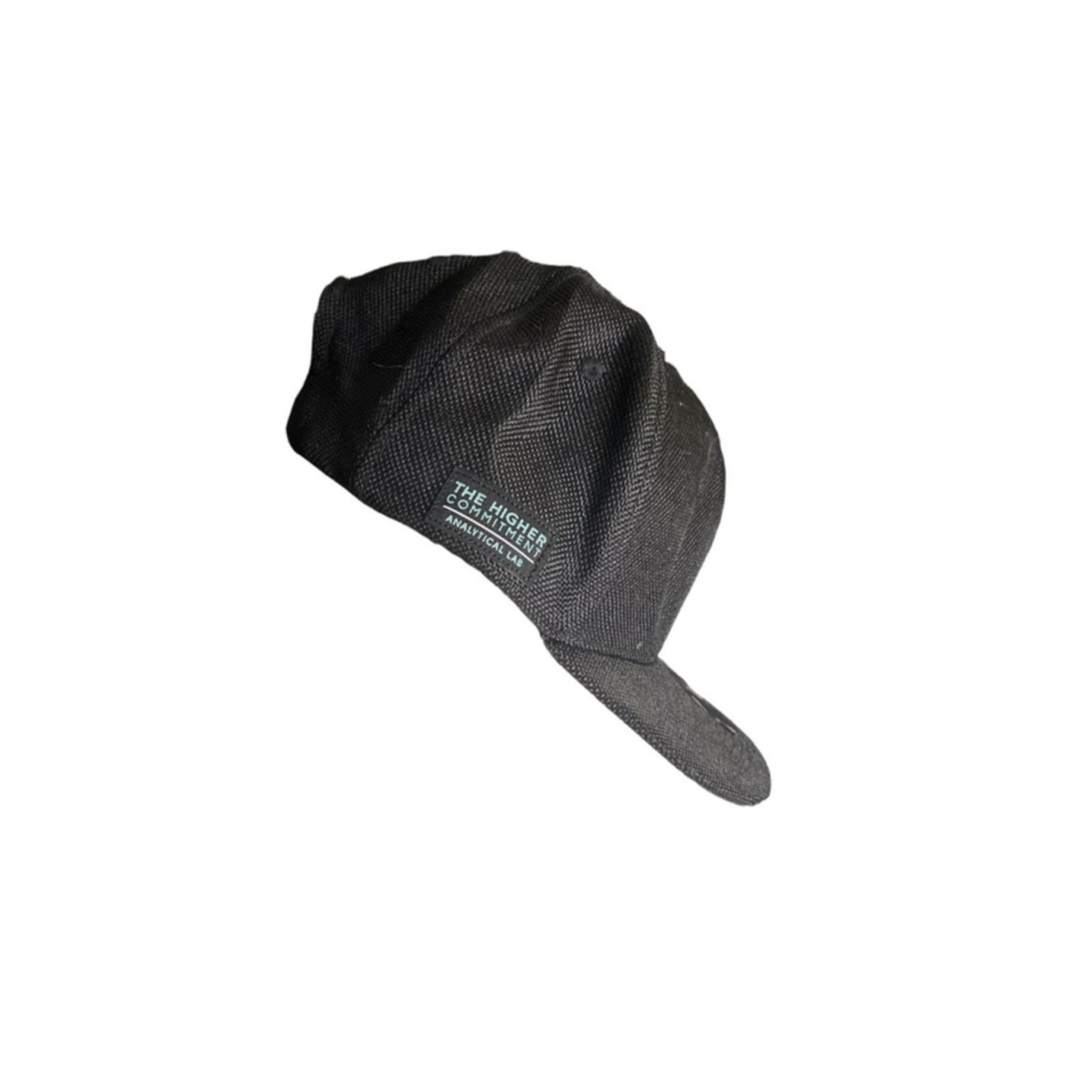 Grassroots California Hemp Satin Lined Snapback Black Grassroots Size ONE SIZE - 5 Thumbnail
