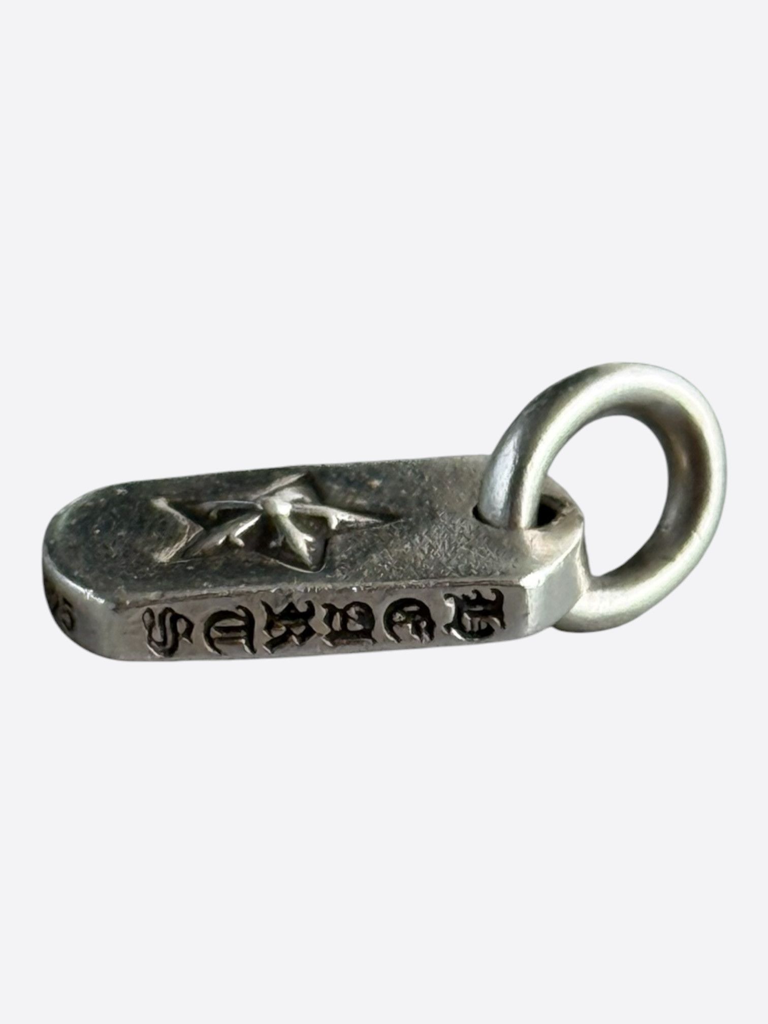 Chrome Hearts Chrome Hearts Silver Tiny Star Dog Tag Pendant Size ONE SIZE - 4 Thumbnail