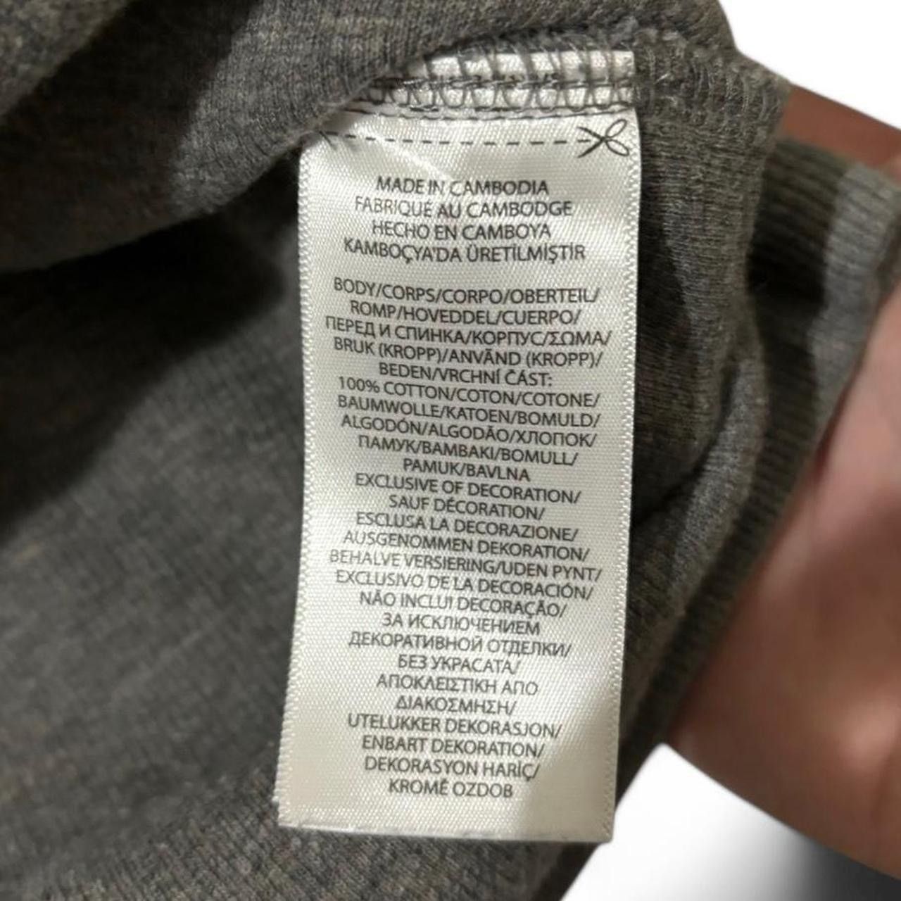 Polo Ralph Lauren × Vintage Polo Ralph Lauren Grey Quarter Zip Boxy Sweater Size US XXL / EU 58 / 5 - 3 Thumbnail
