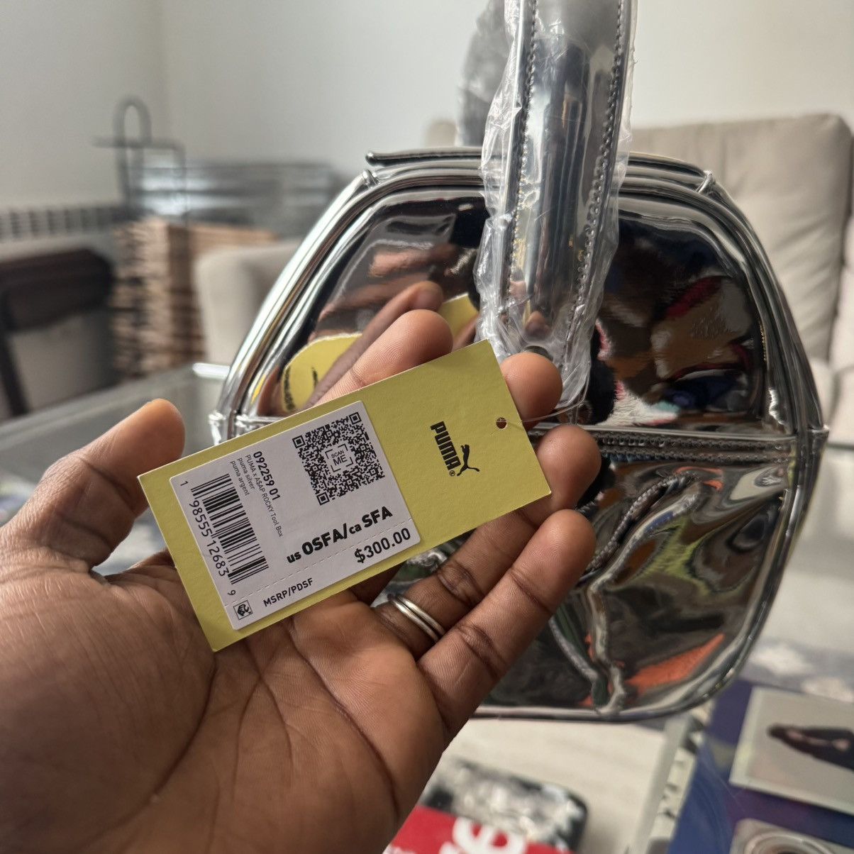 A$AP Rocky × Puma PUMA X A$AP ROCKY TOOL BOX BAG - SILVER Size ONE SIZE - 5 Thumbnail