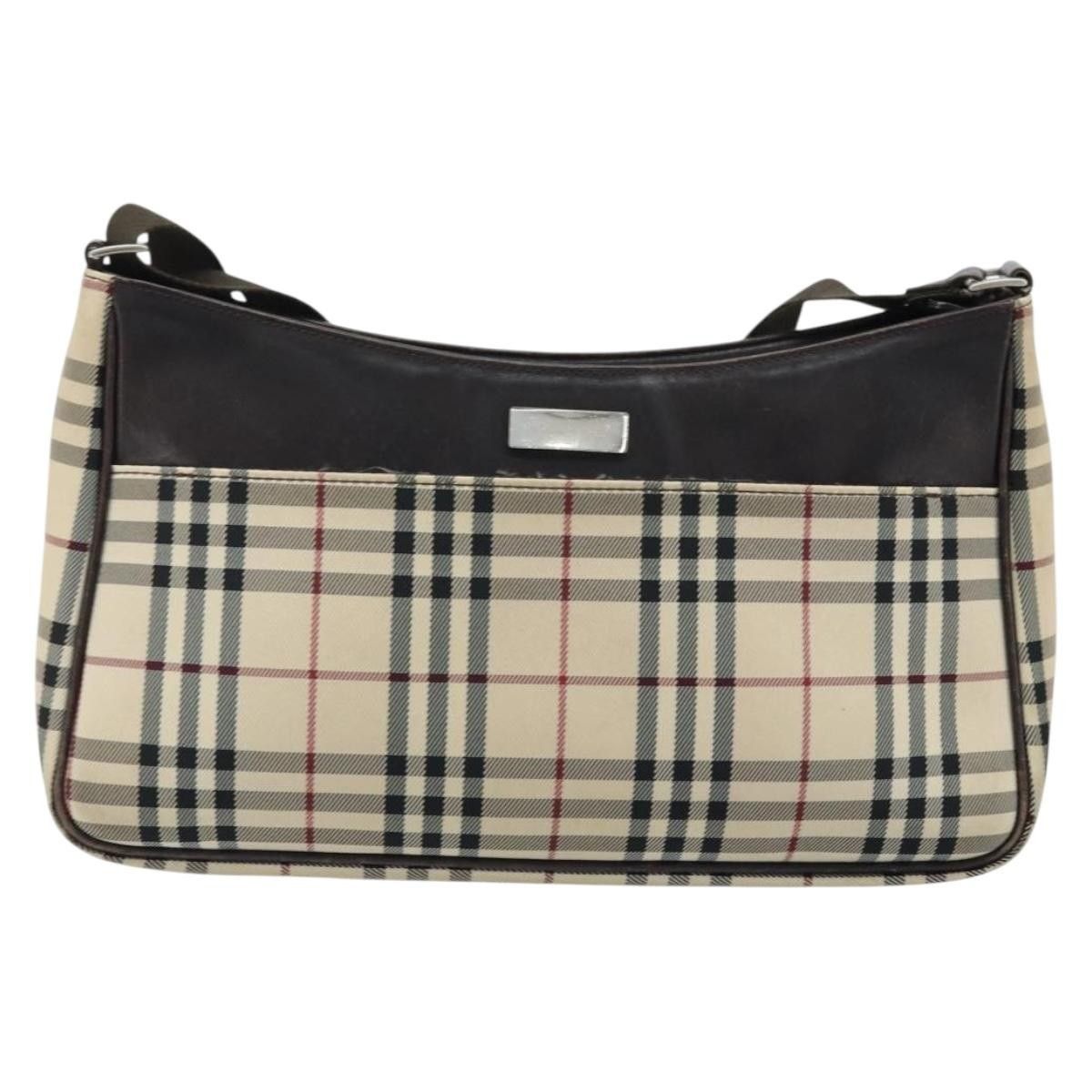 Burberry Burberry Nova check Canvas and Leather Size ONE SIZE - 1 Thumbnail