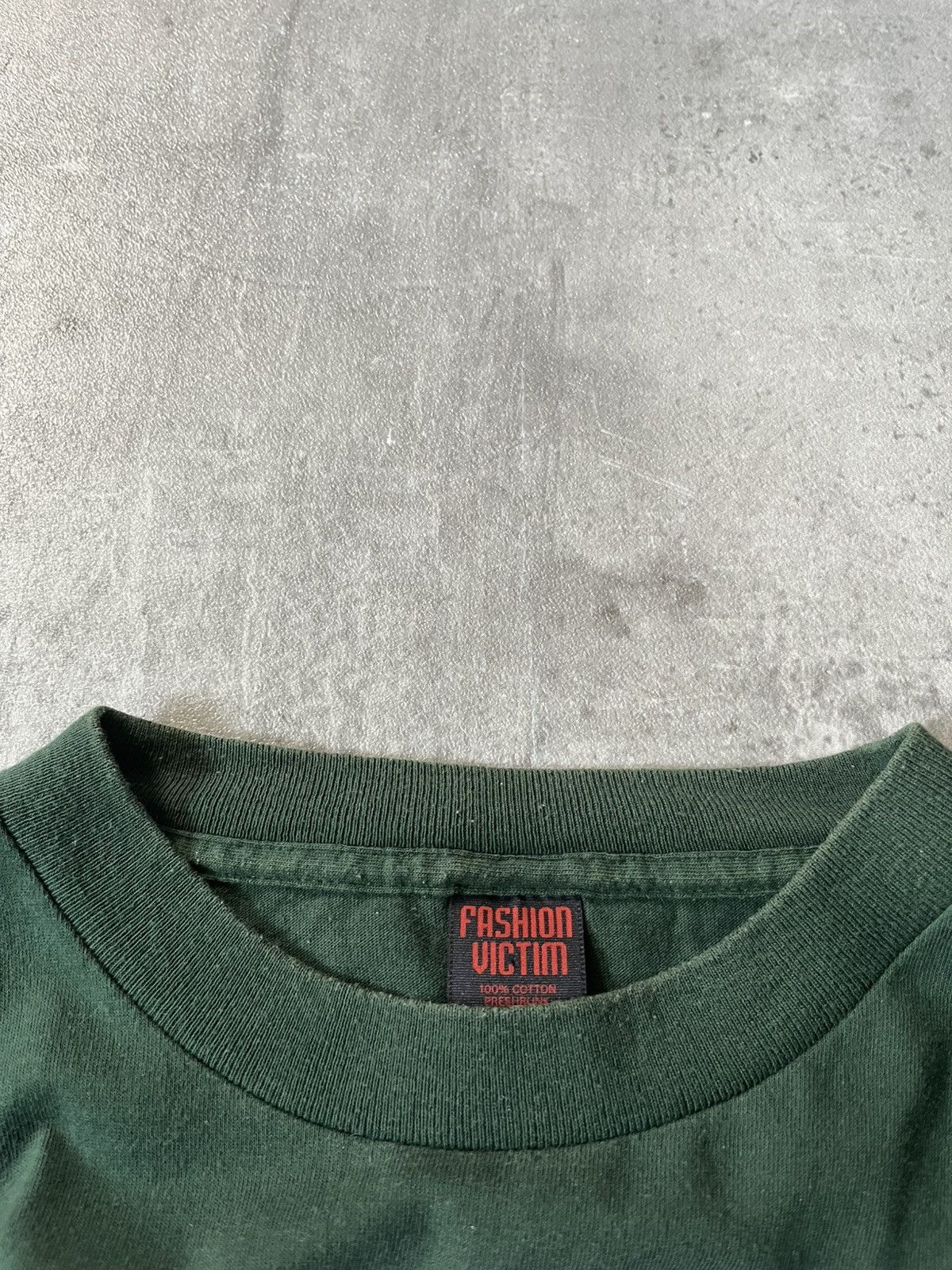 Alien Workshop Vintage Fashion Victim alien green T-shirt 1995 rare Size US XL / EU 56 / 4 - 5 Thumbnail
