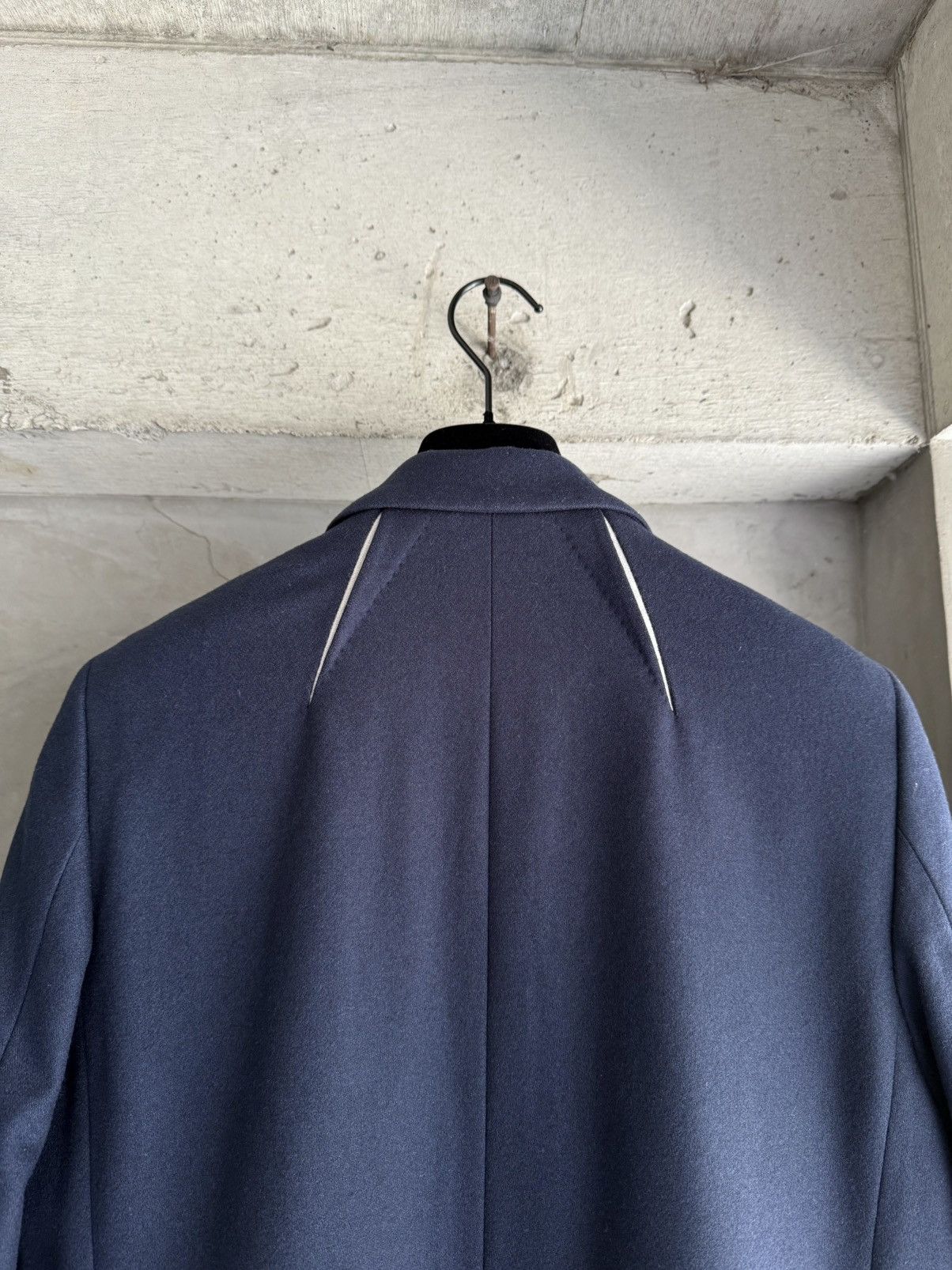 Paul Smith PAUL SMITH Archive Dark Navy Wool Tailored Jacket Size 46S - 5 Thumbnail